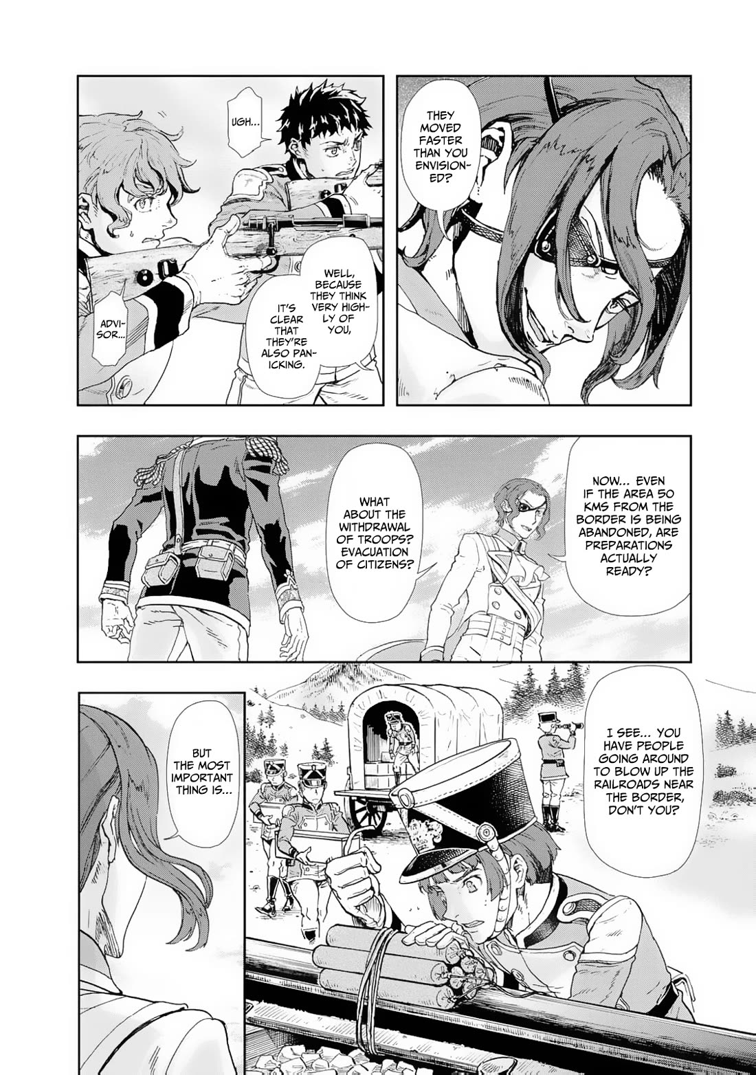 Gunka no Baltzar Chapter 80 page 7 - Chapter 80: Swamped