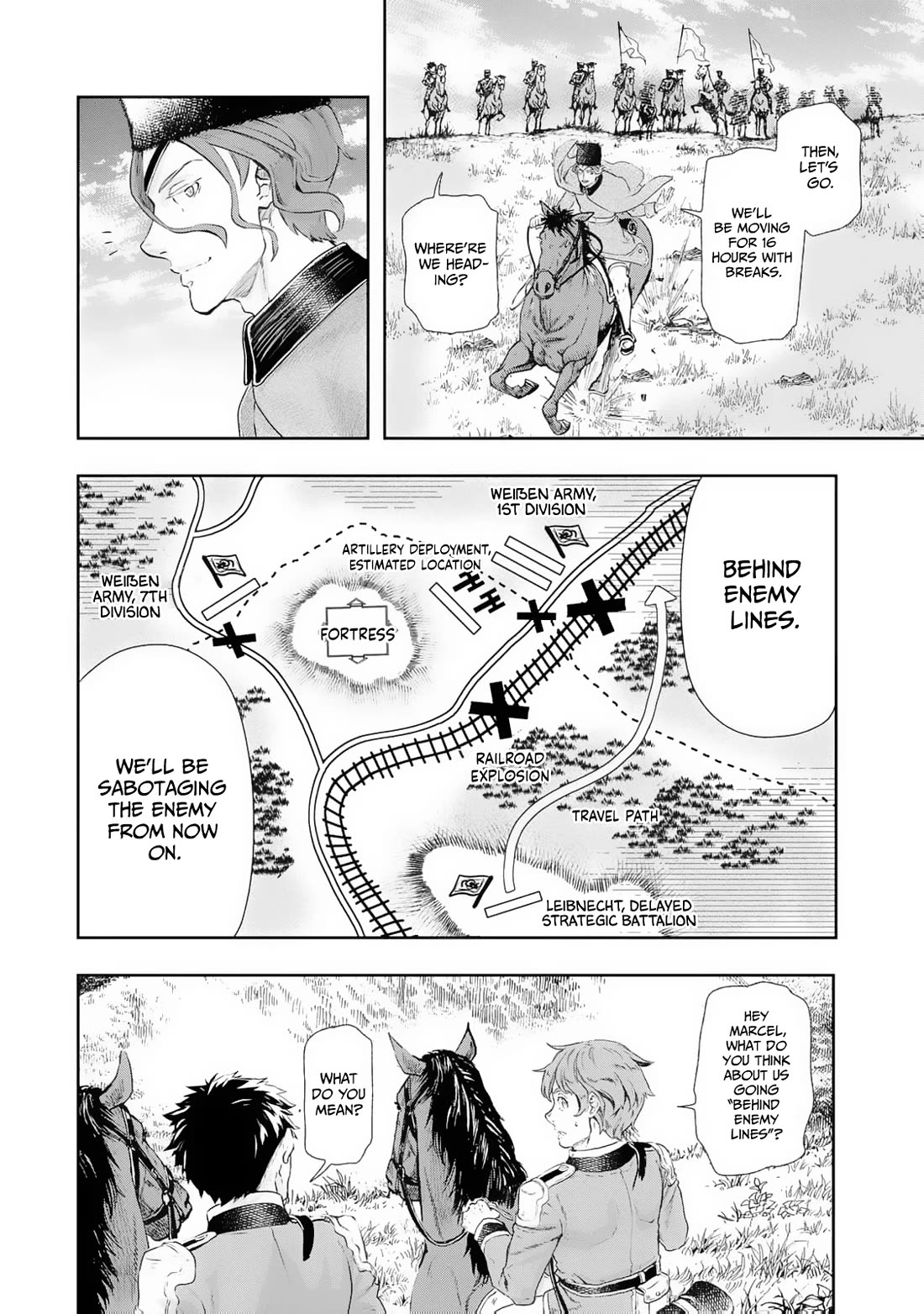 Gunka no Baltzar Chapter 81 page 15 - Chapter 81: False-Flag