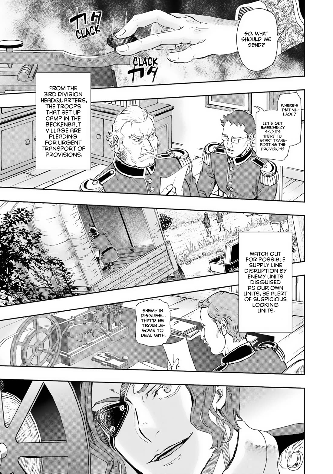 Gunka no Baltzar Chapter 81 page 22 - Chapter 81: False-Flag