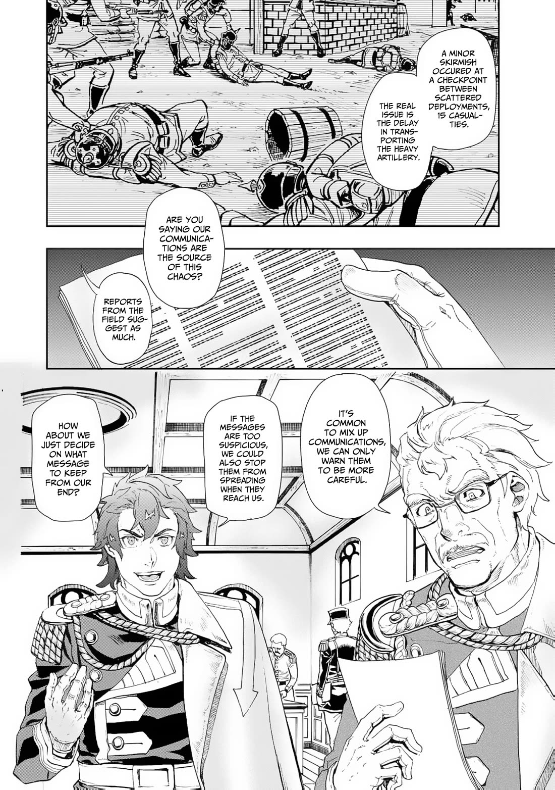 Gunka no Baltzar Chapter 81 page 25 - Chapter 81: False-Flag