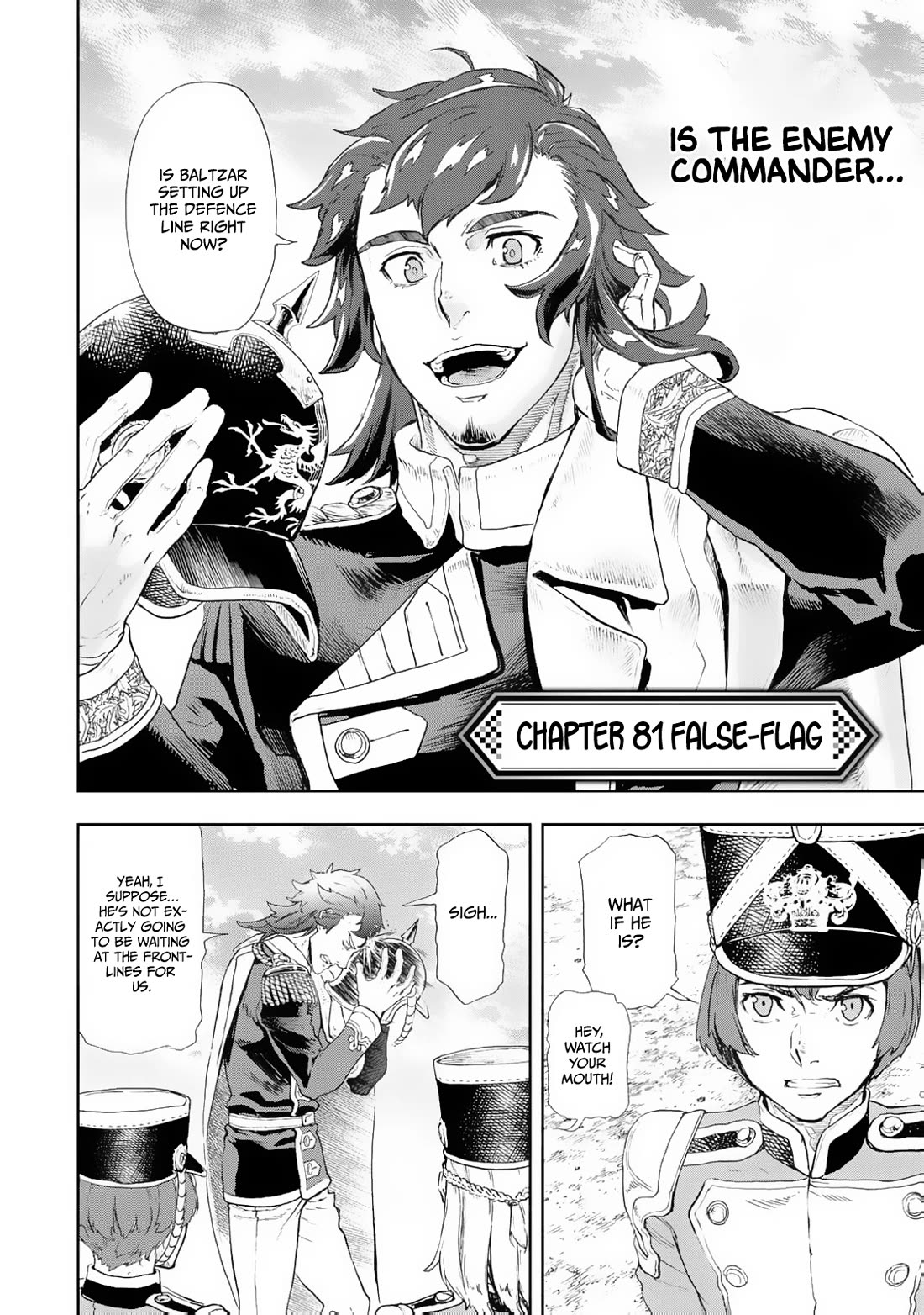 Gunka no Baltzar Chapter 81 page 3 - Chapter 81: False-Flag