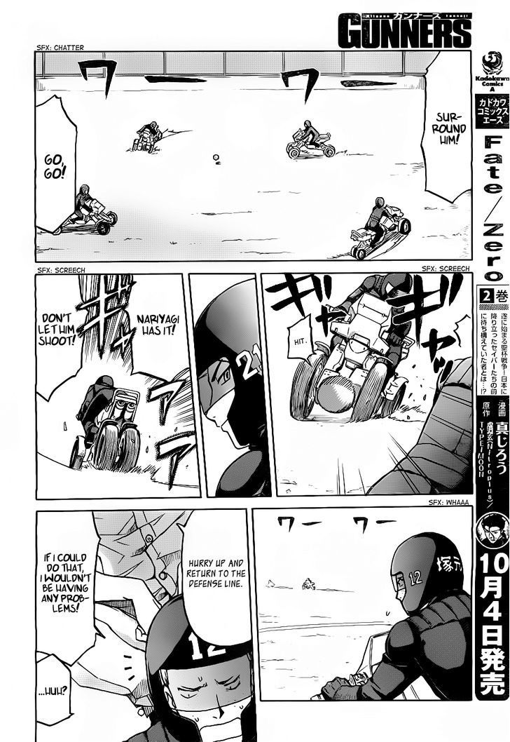Gunners Chapter 3 page 19 - Chapter 3: Ryohei