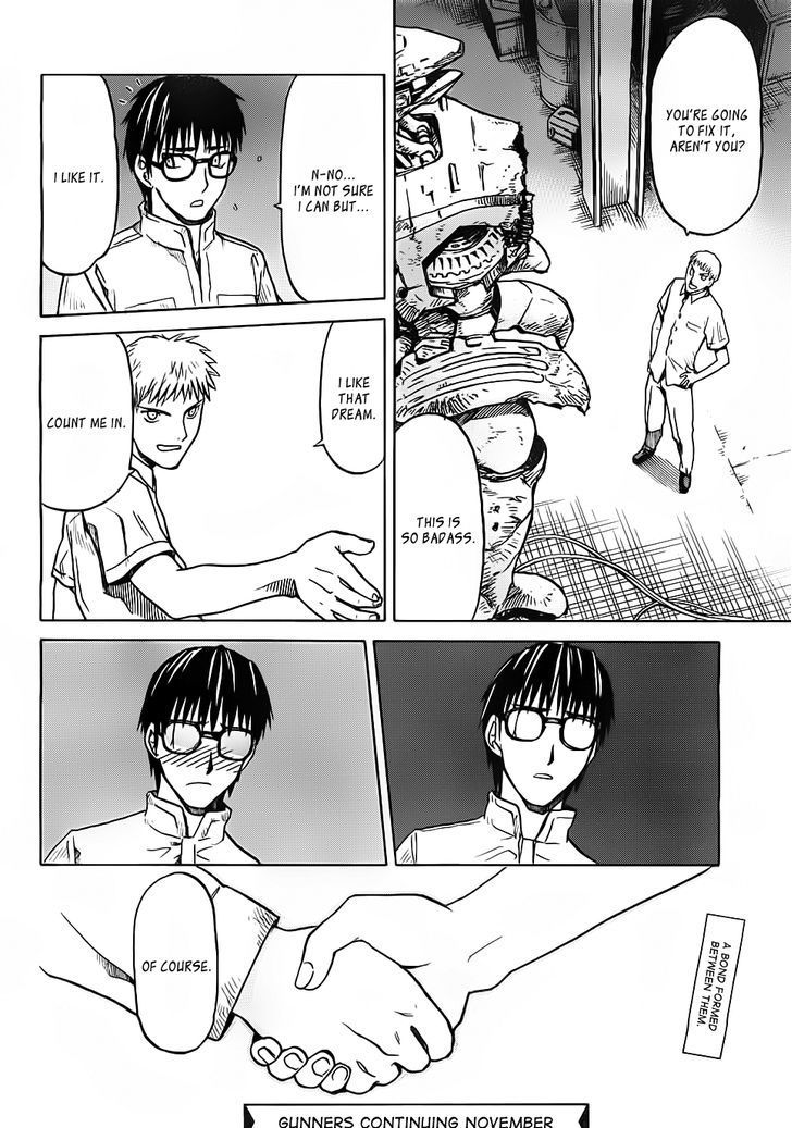 Gunners Chapter 3 page 33 - Chapter 3: Ryohei