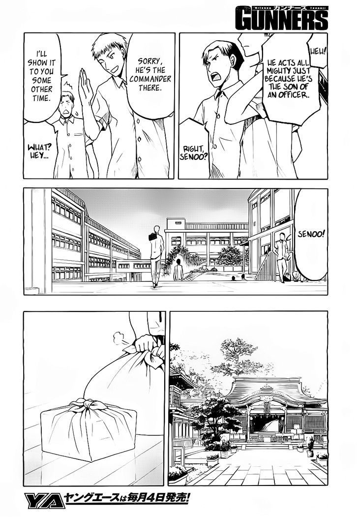 Gunners Chapter 4 page 11 - Chapter 4: Hisasaki Family Head