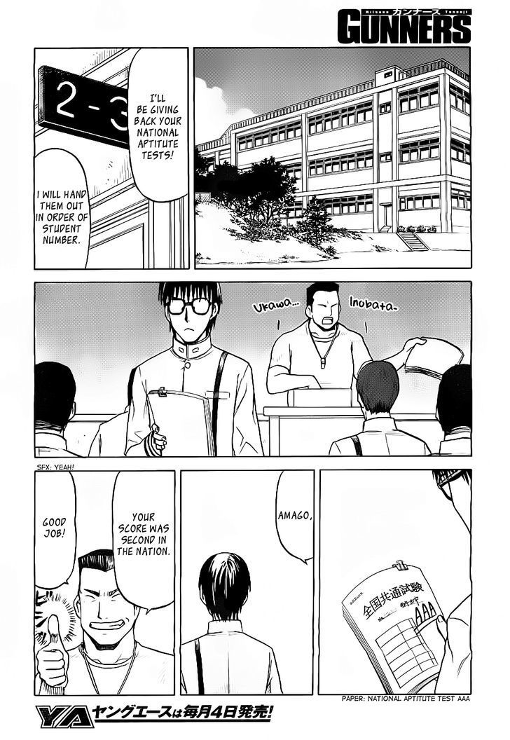 Gunners Chapter 4 page 13 - Chapter 4: Hisasaki Family Head