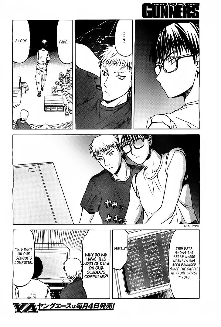 Gunners Chapter 4 page 5 - Chapter 4: Hisasaki Family Head