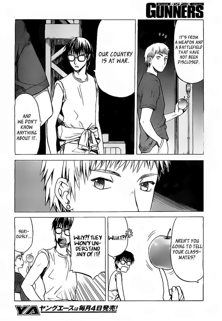 Gunners Chapter 4 page 7 - Chapter 4: Hisasaki Family Head