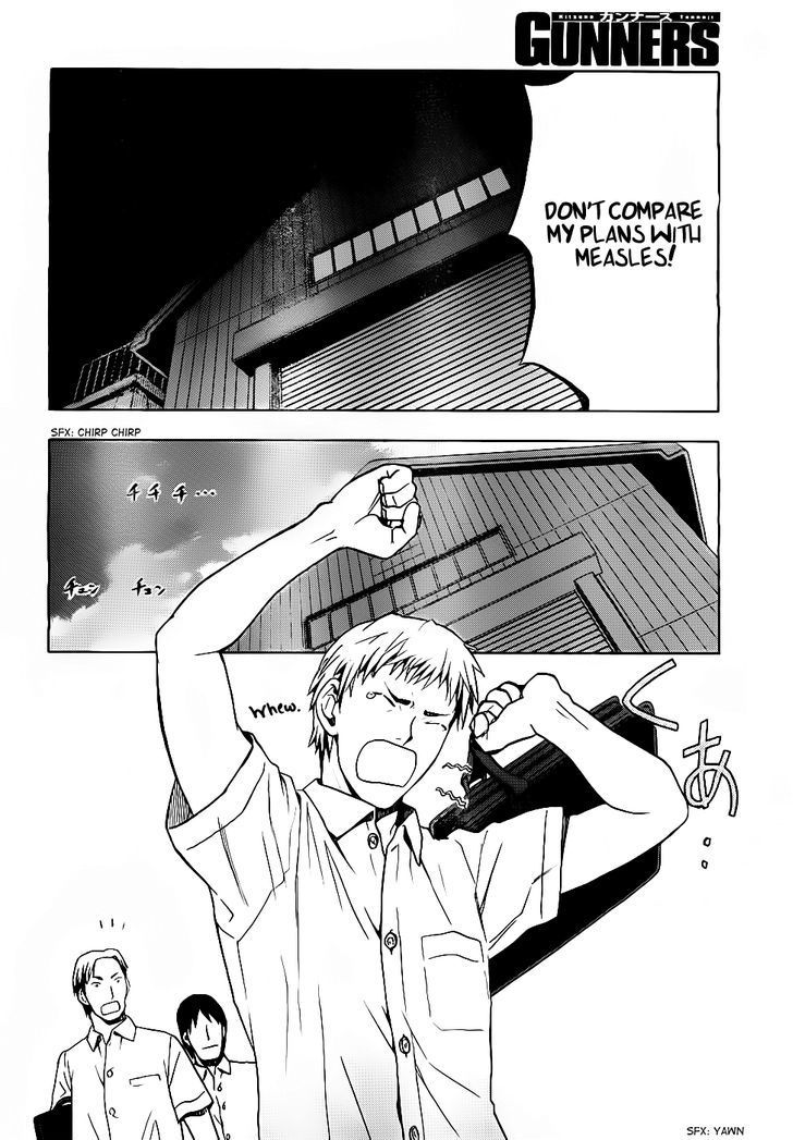 Gunners Chapter 4 page 9 - Chapter 4: Hisasaki Family Head