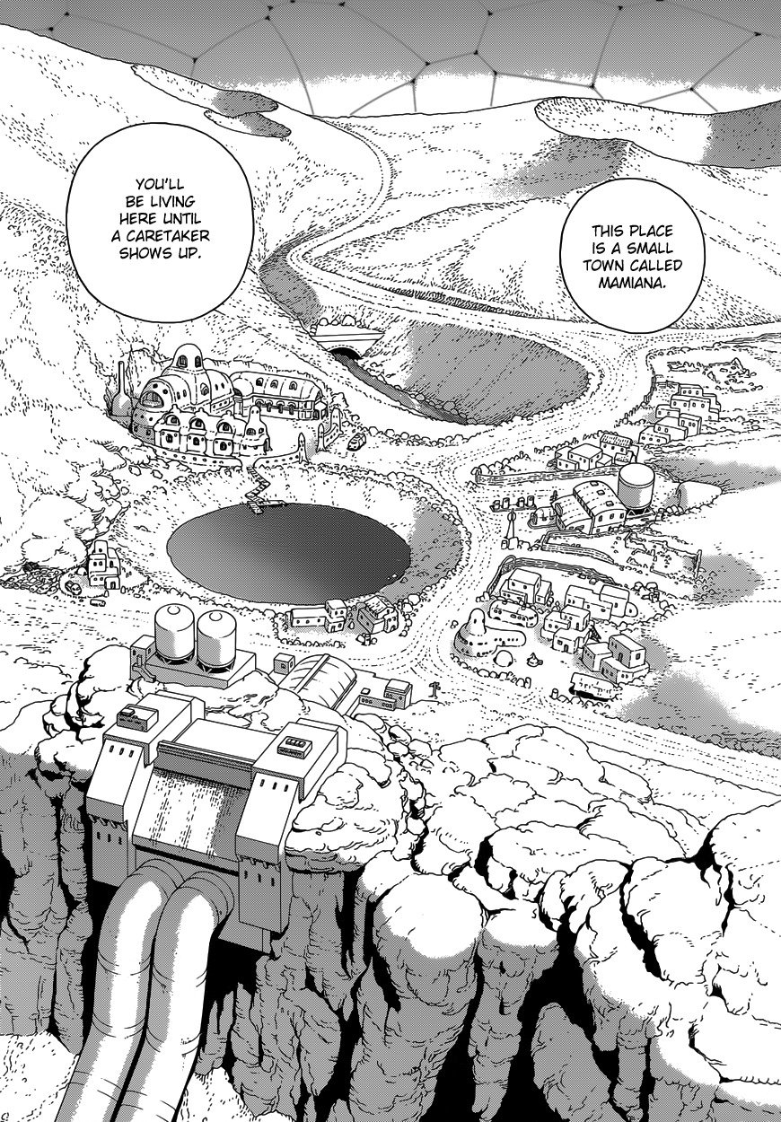 Gunnm Mars Chronicle Chapter 1 page 12 - Chapter 1: The Ongoing One Hundred Years War
