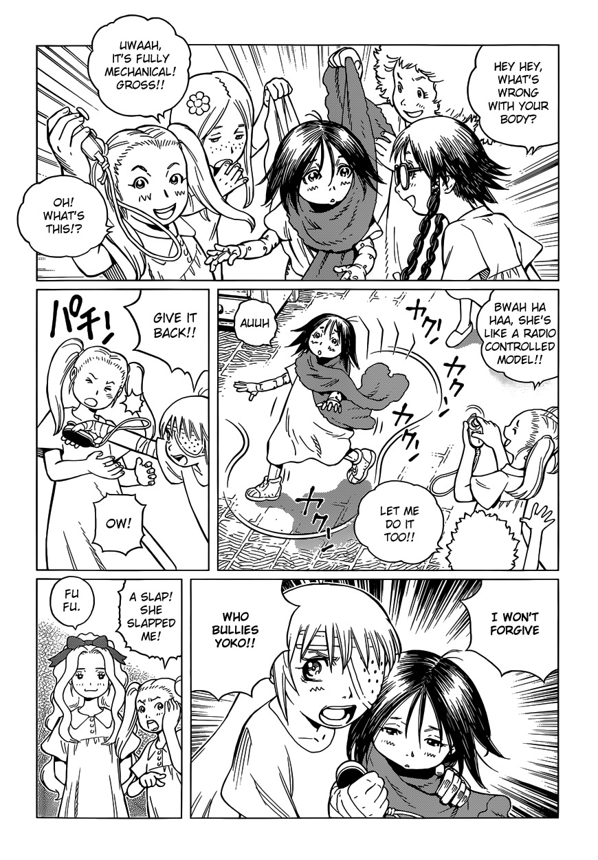 Gunnm Mars Chronicle Chapter 1 page 17 - Chapter 1: The Ongoing One Hundred Years War