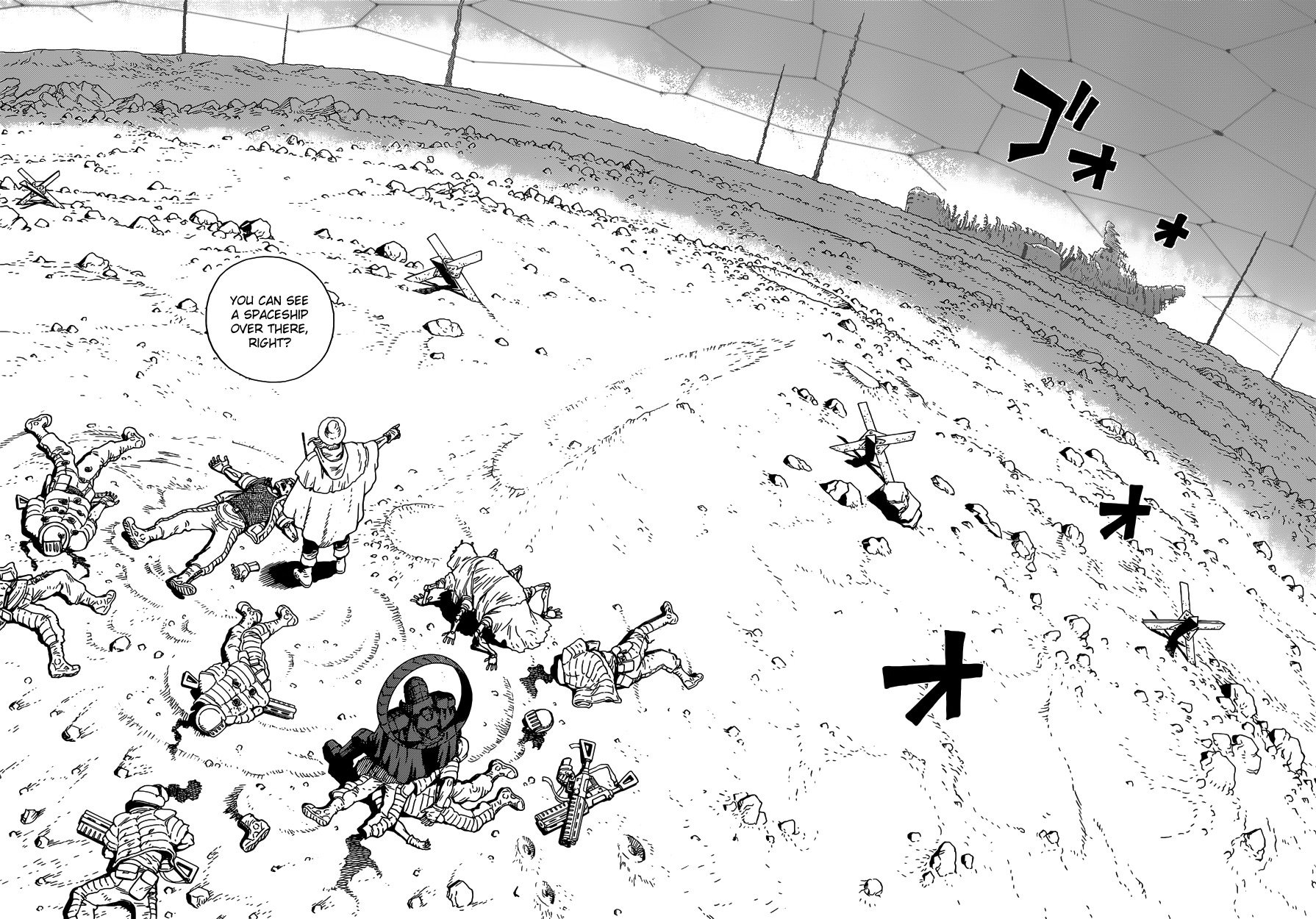 Gunnm Mars Chronicle Chapter 1 page 33 - Chapter 1: The Ongoing One Hundred Years War