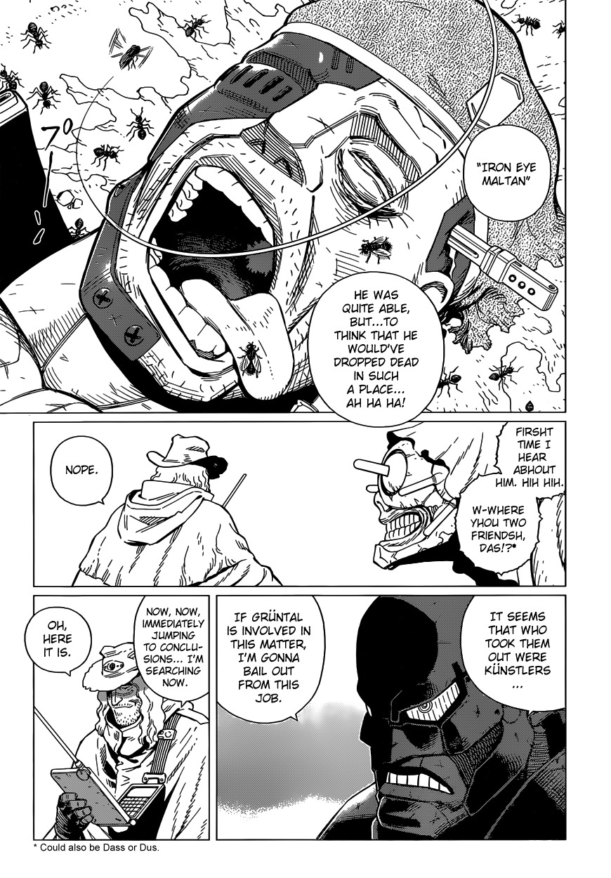 Gunnm Mars Chronicle Chapter 1 page 35 - Chapter 1: The Ongoing One Hundred Years War