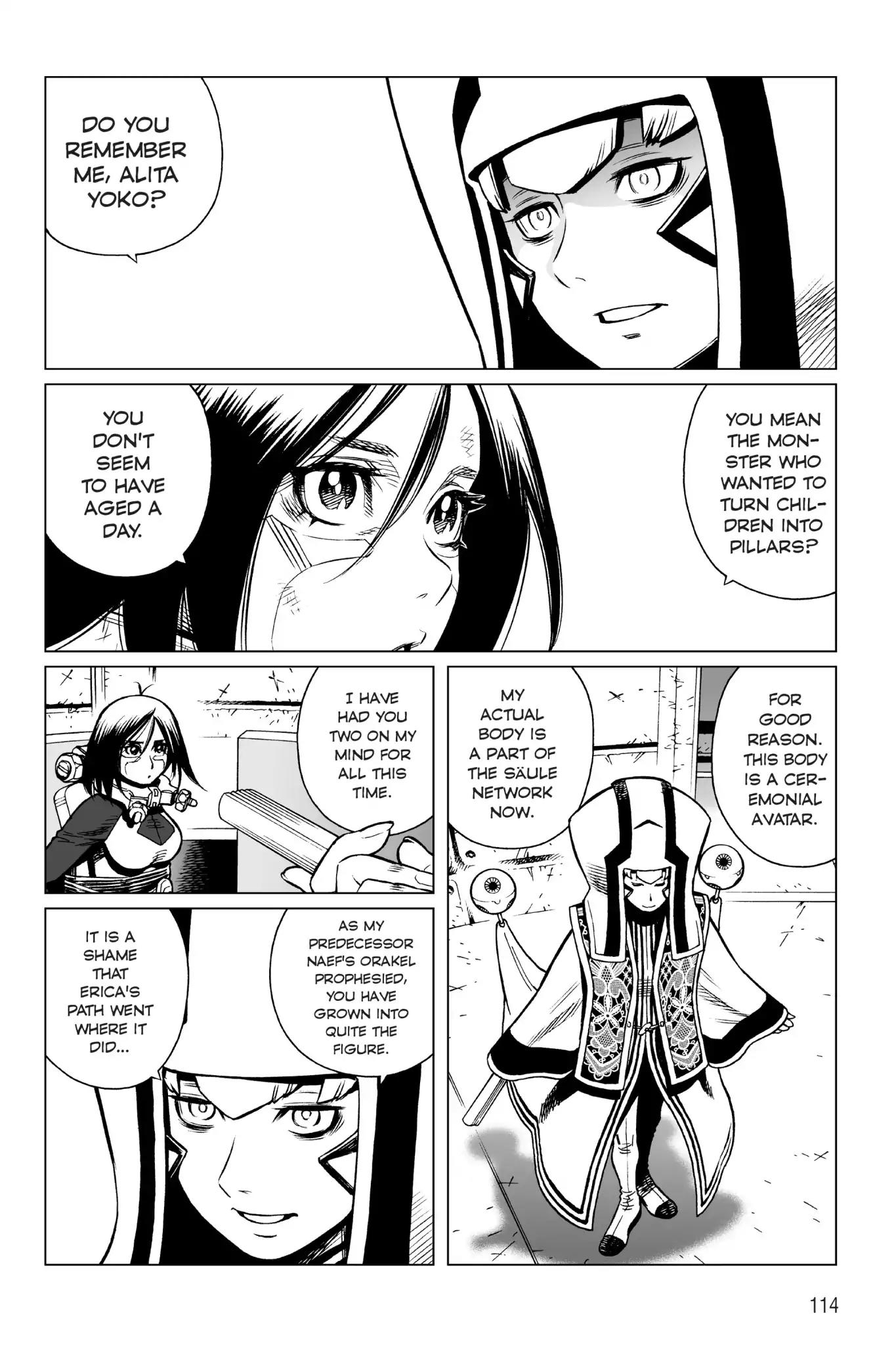Gunnm Mars Chronicle Chapter 10 page 15 - Chapter 10: Bombproof Armored Interrogation Cell
