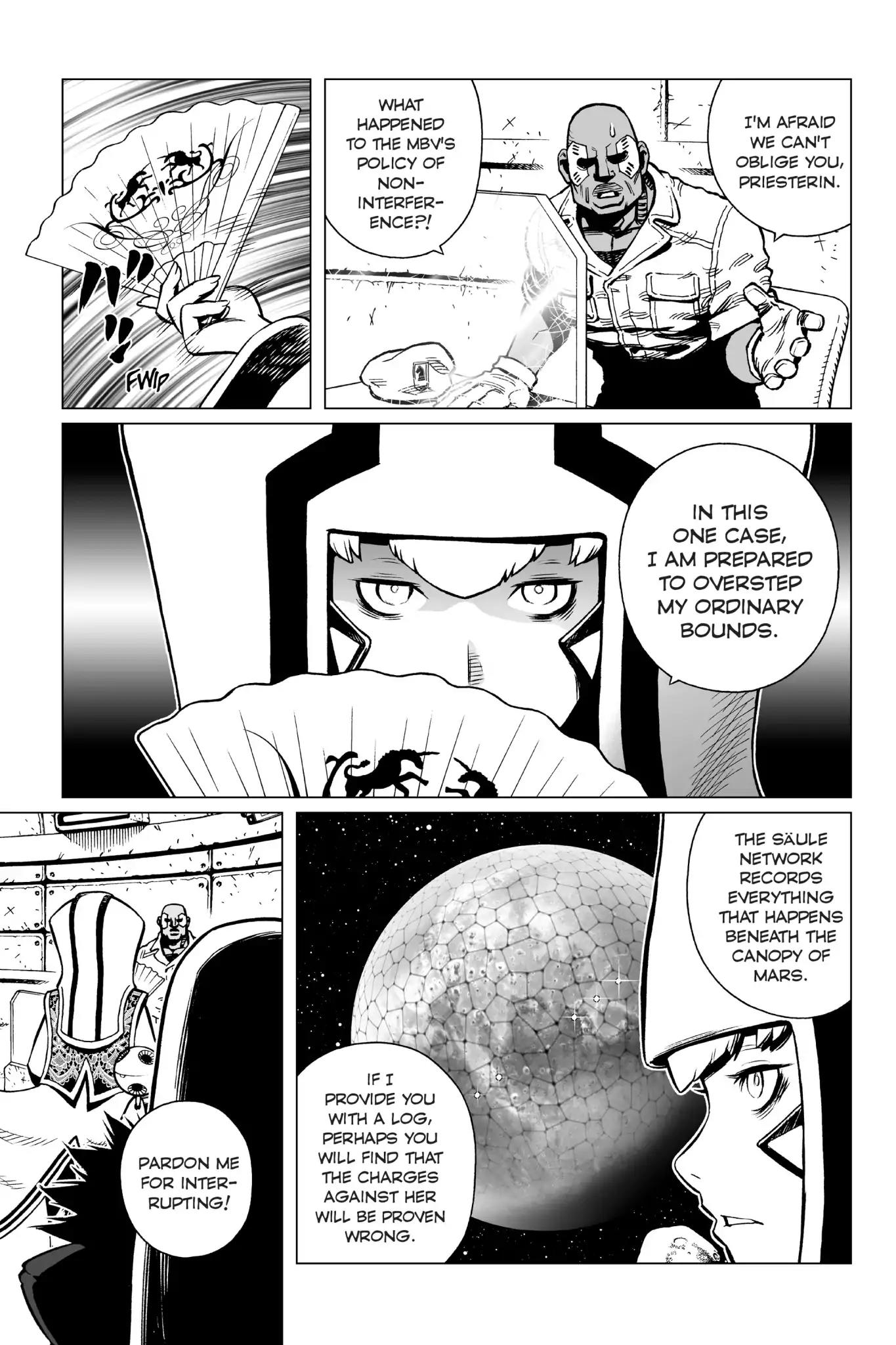 Gunnm Mars Chronicle Chapter 10 page 16 - Chapter 10: Bombproof Armored Interrogation Cell