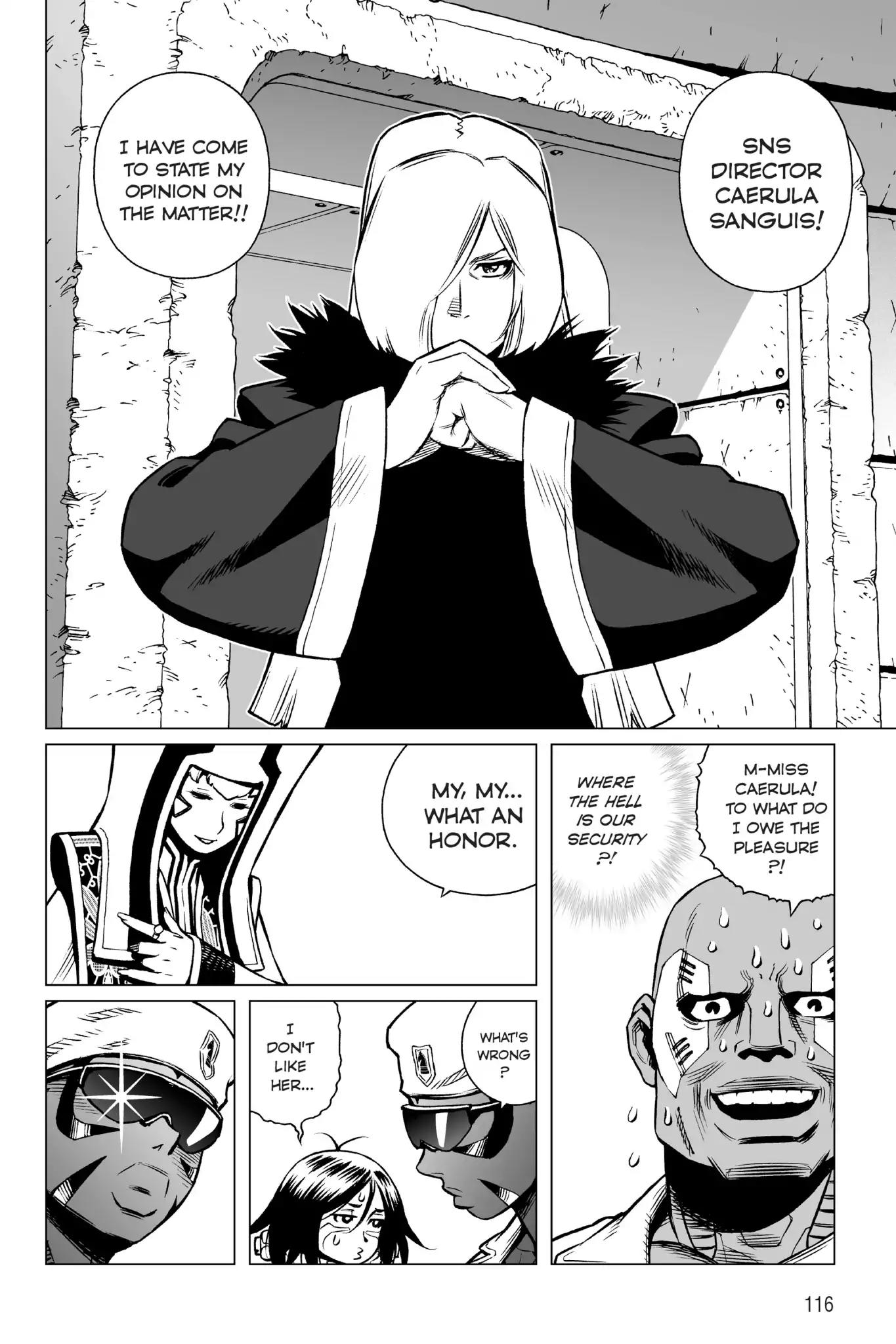 Gunnm Mars Chronicle Chapter 10 page 17 - Chapter 10: Bombproof Armored Interrogation Cell