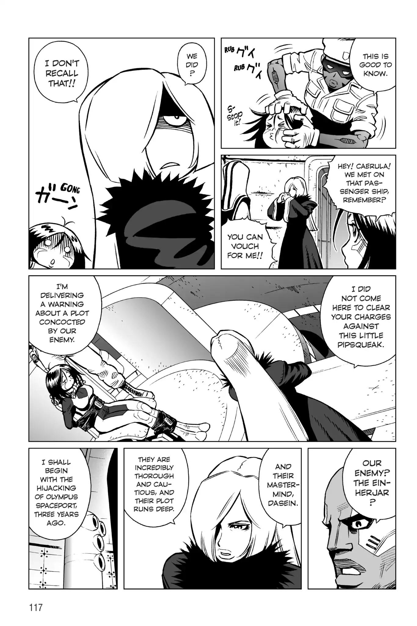 Gunnm Mars Chronicle Chapter 10 page 18 - Chapter 10: Bombproof Armored Interrogation Cell