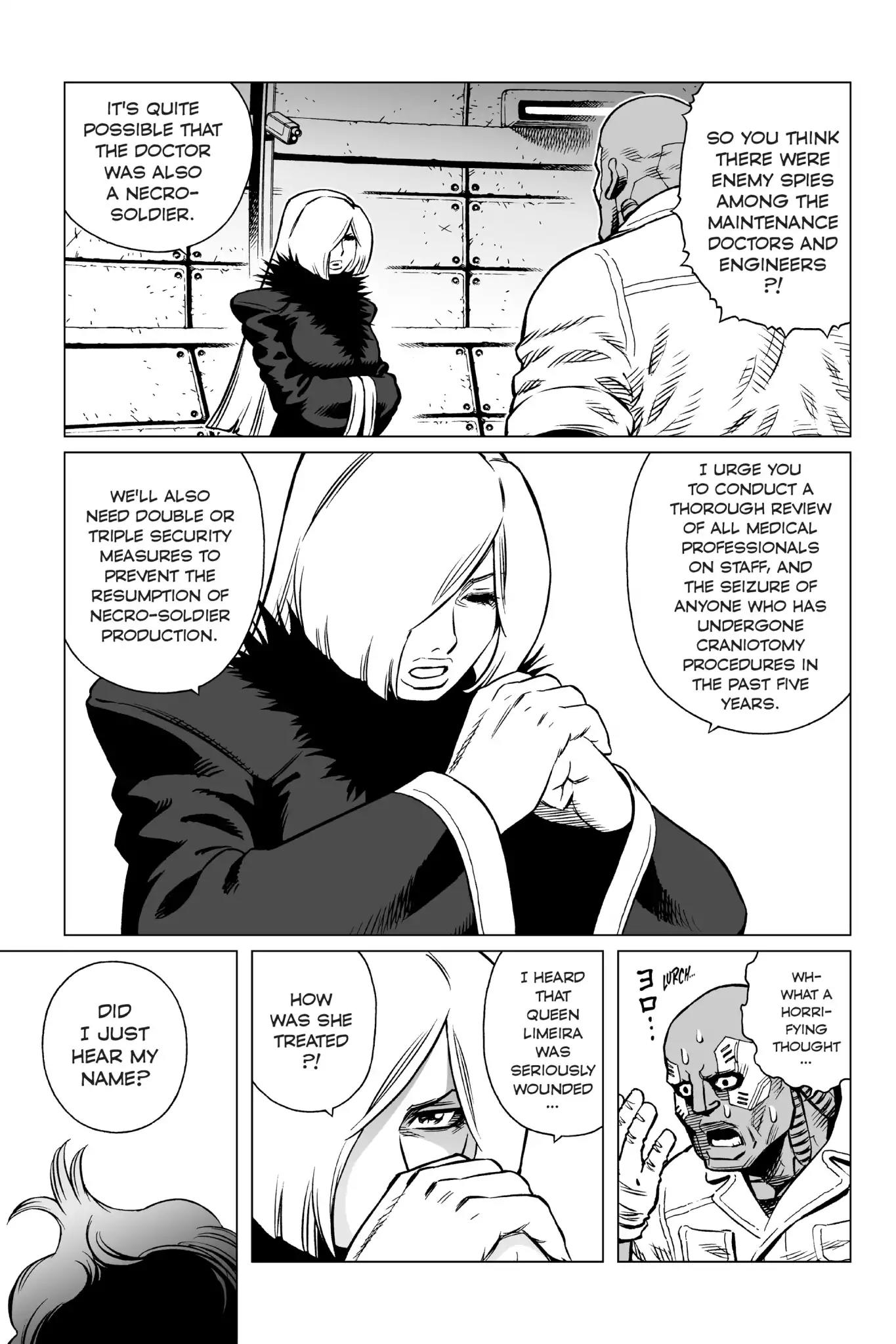 Gunnm Mars Chronicle Chapter 10 page 20 - Chapter 10: Bombproof Armored Interrogation Cell