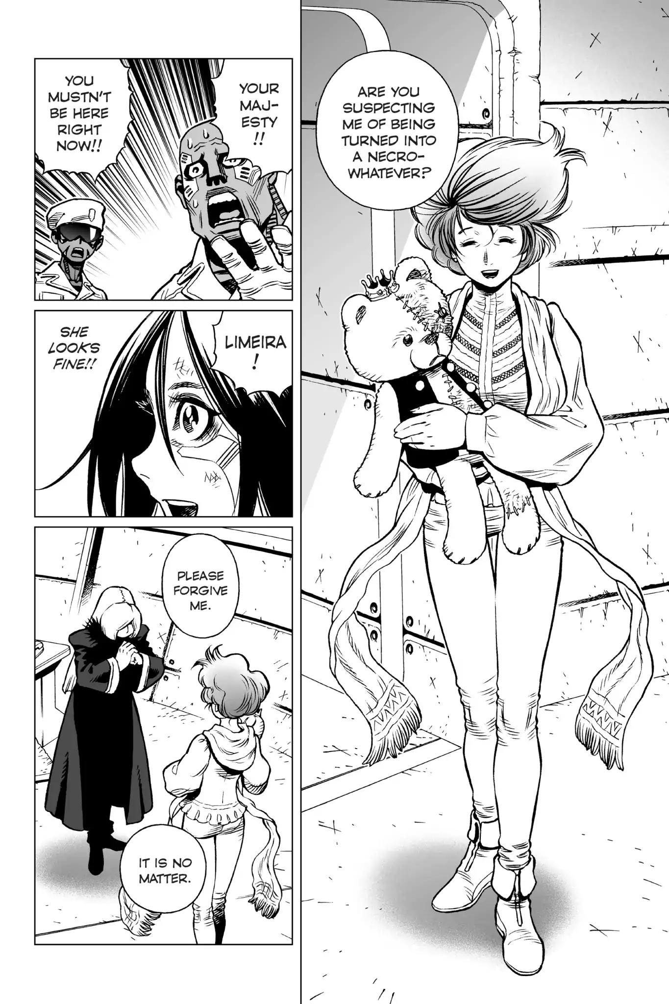 Gunnm Mars Chronicle Chapter 10 page 21 - Chapter 10: Bombproof Armored Interrogation Cell