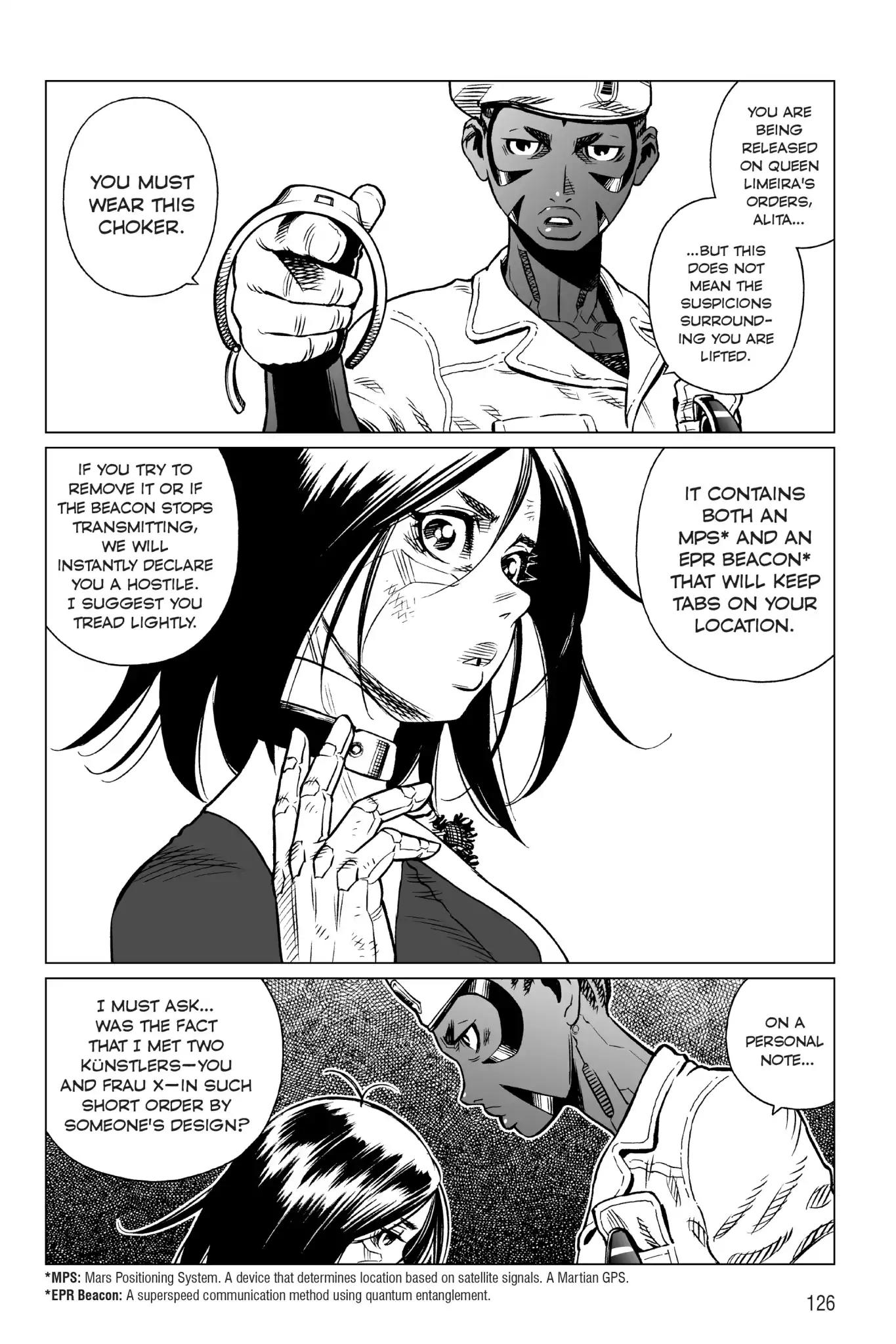 Gunnm Mars Chronicle Chapter 10 page 27 - Chapter 10: Bombproof Armored Interrogation Cell