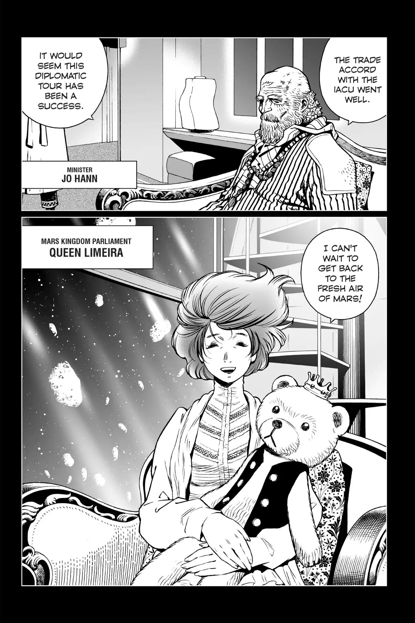 Gunnm Mars Chronicle Chapter 10 page 3 - Chapter 10: Bombproof Armored Interrogation Cell