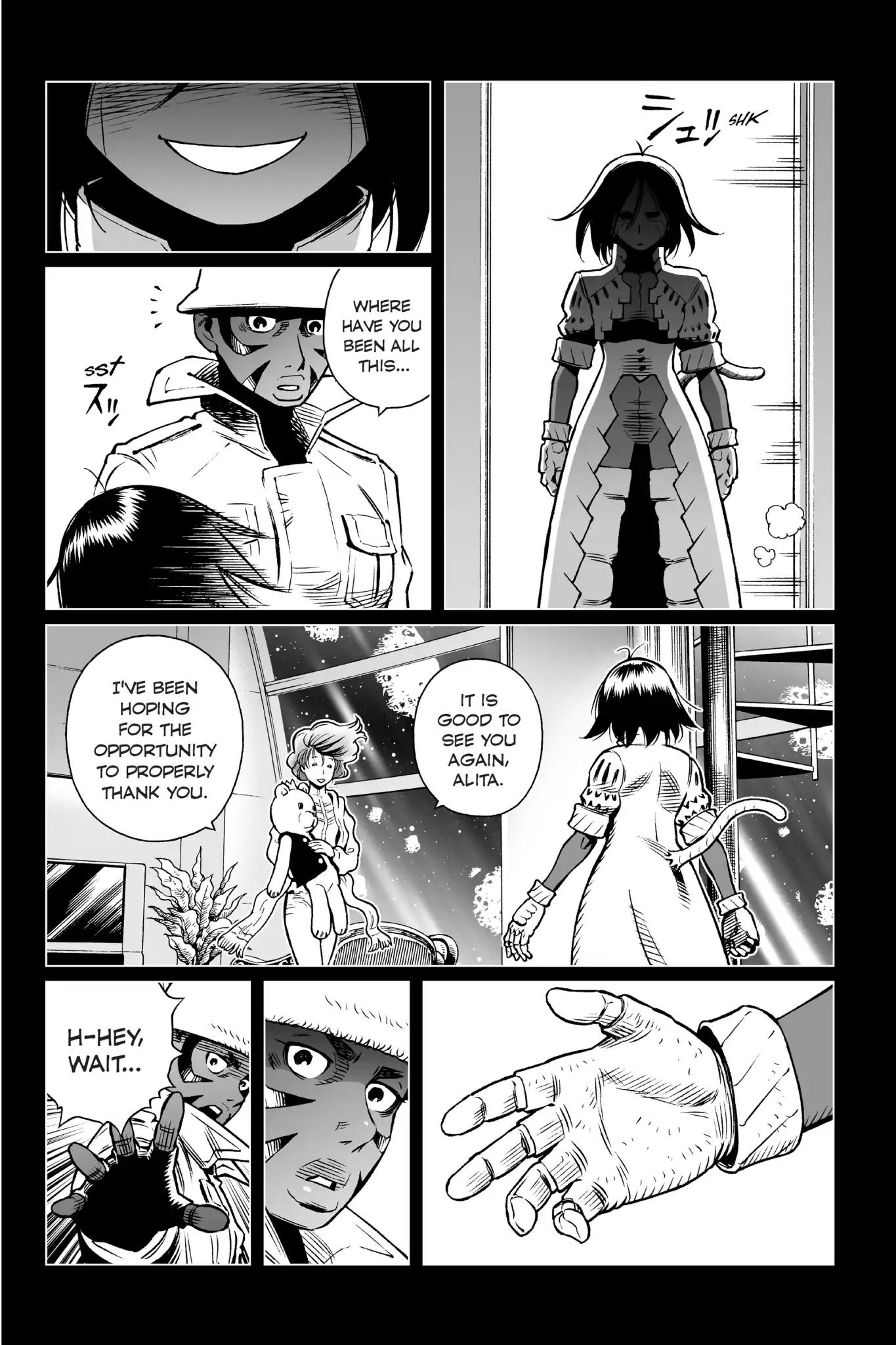 Gunnm Mars Chronicle Chapter 10 page 5 - Chapter 10: Bombproof Armored Interrogation Cell