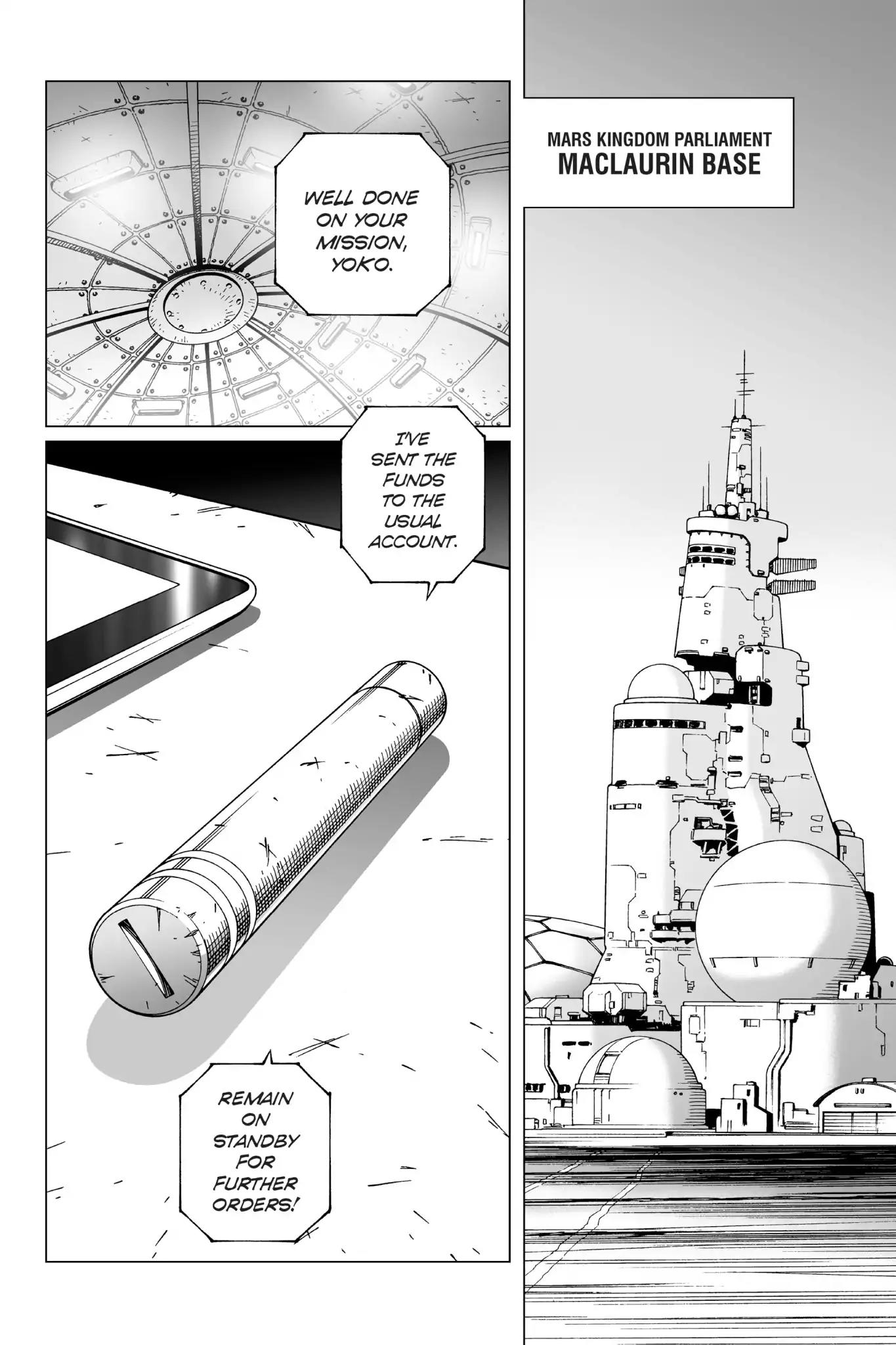 Gunnm Mars Chronicle Chapter 10 page 9 - Chapter 10: Bombproof Armored Interrogation Cell
