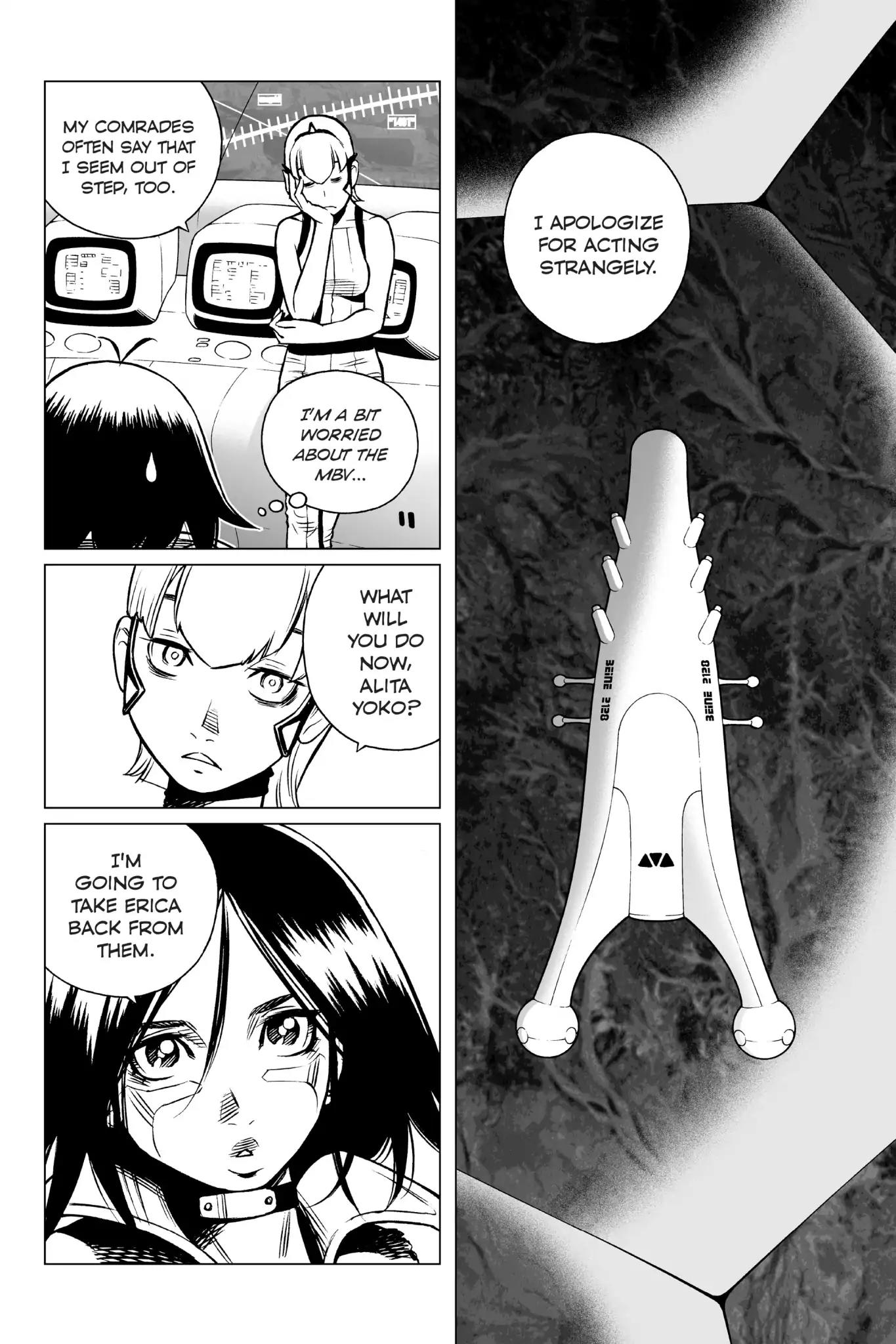 Gunnm Mars Chronicle Chapter 11 page 5 - Chapter 11: Aliens On Mars