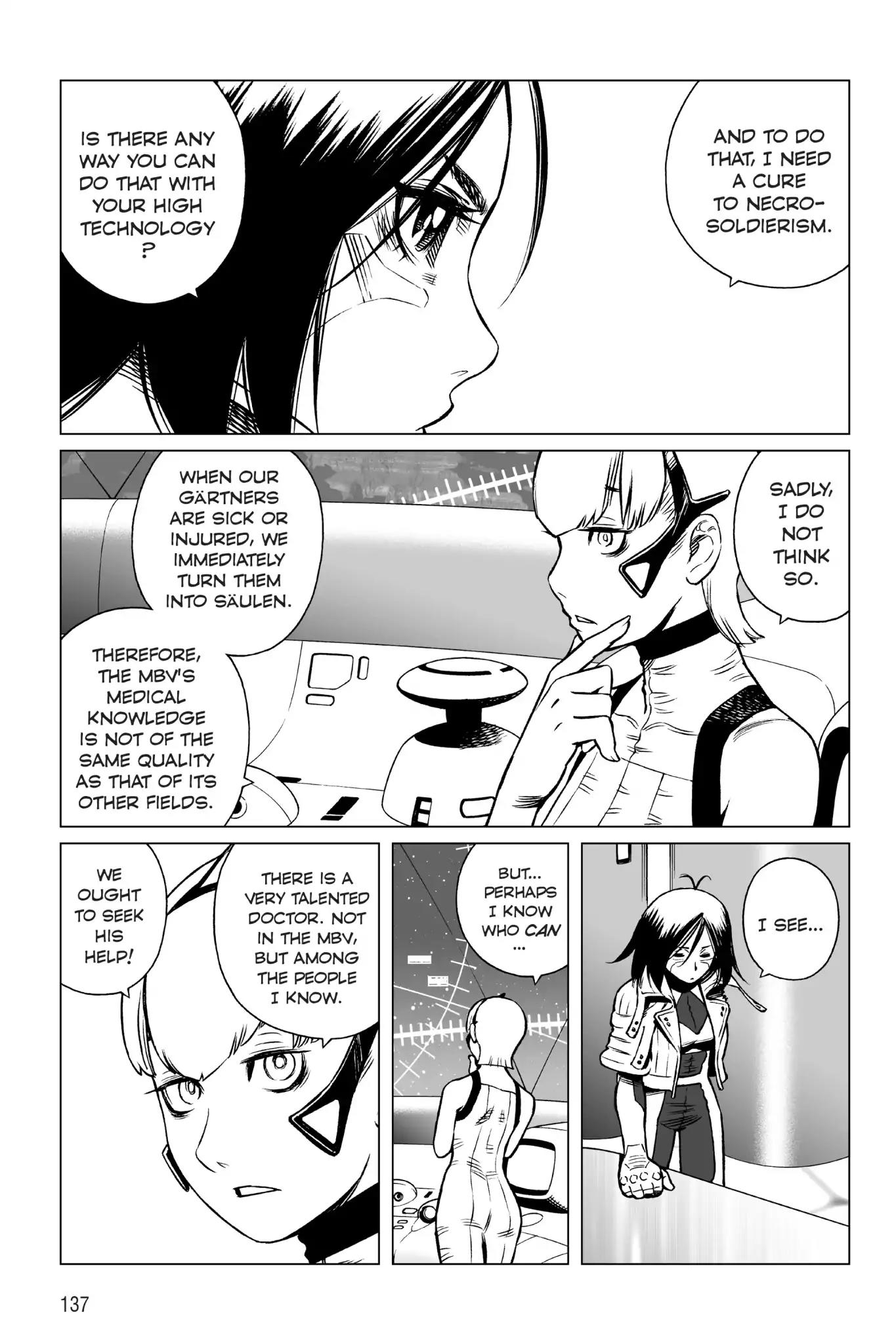 Gunnm Mars Chronicle Chapter 11 page 6 - Chapter 11: Aliens On Mars