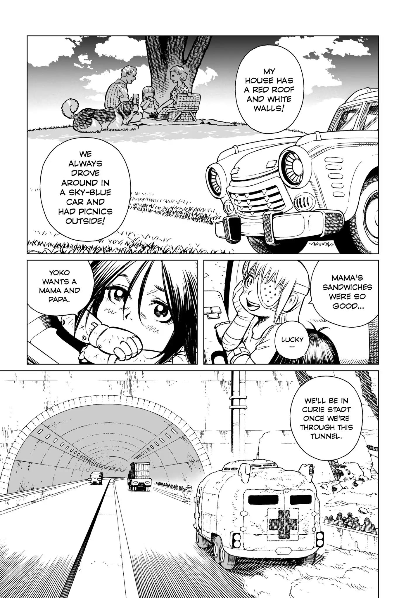 Gunnm Mars Chronicle Chapter 12 page 11 - Chapter 12: Vol.3 Log 012: My House