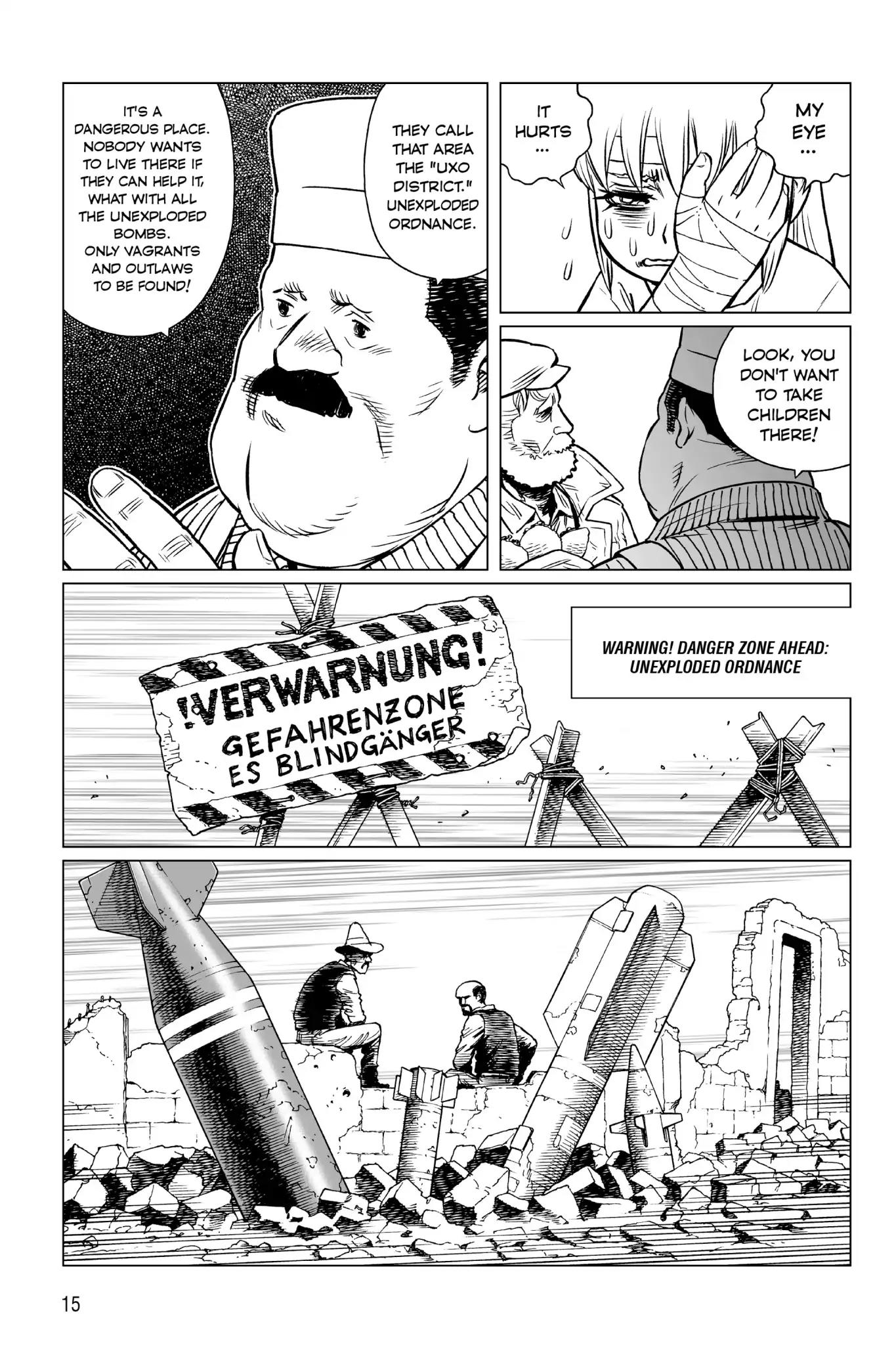 Gunnm Mars Chronicle Chapter 12 page 14 - Chapter 12: Vol.3 Log 012: My House