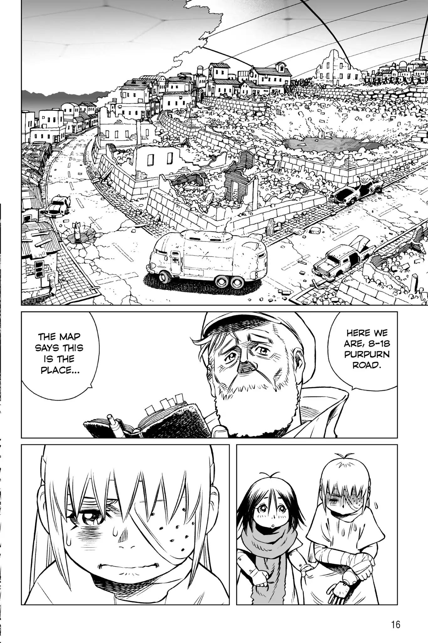 Gunnm Mars Chronicle Chapter 12 page 15 - Chapter 12: Vol.3 Log 012: My House