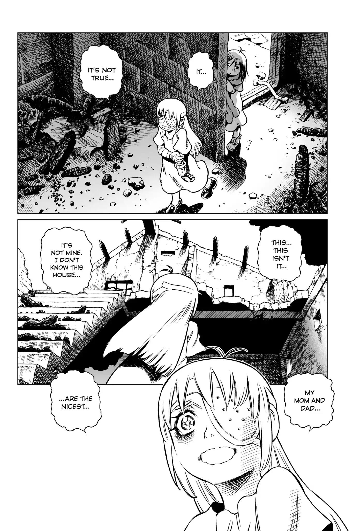 Gunnm Mars Chronicle Chapter 12 page 17 - Chapter 12: Vol.3 Log 012: My House