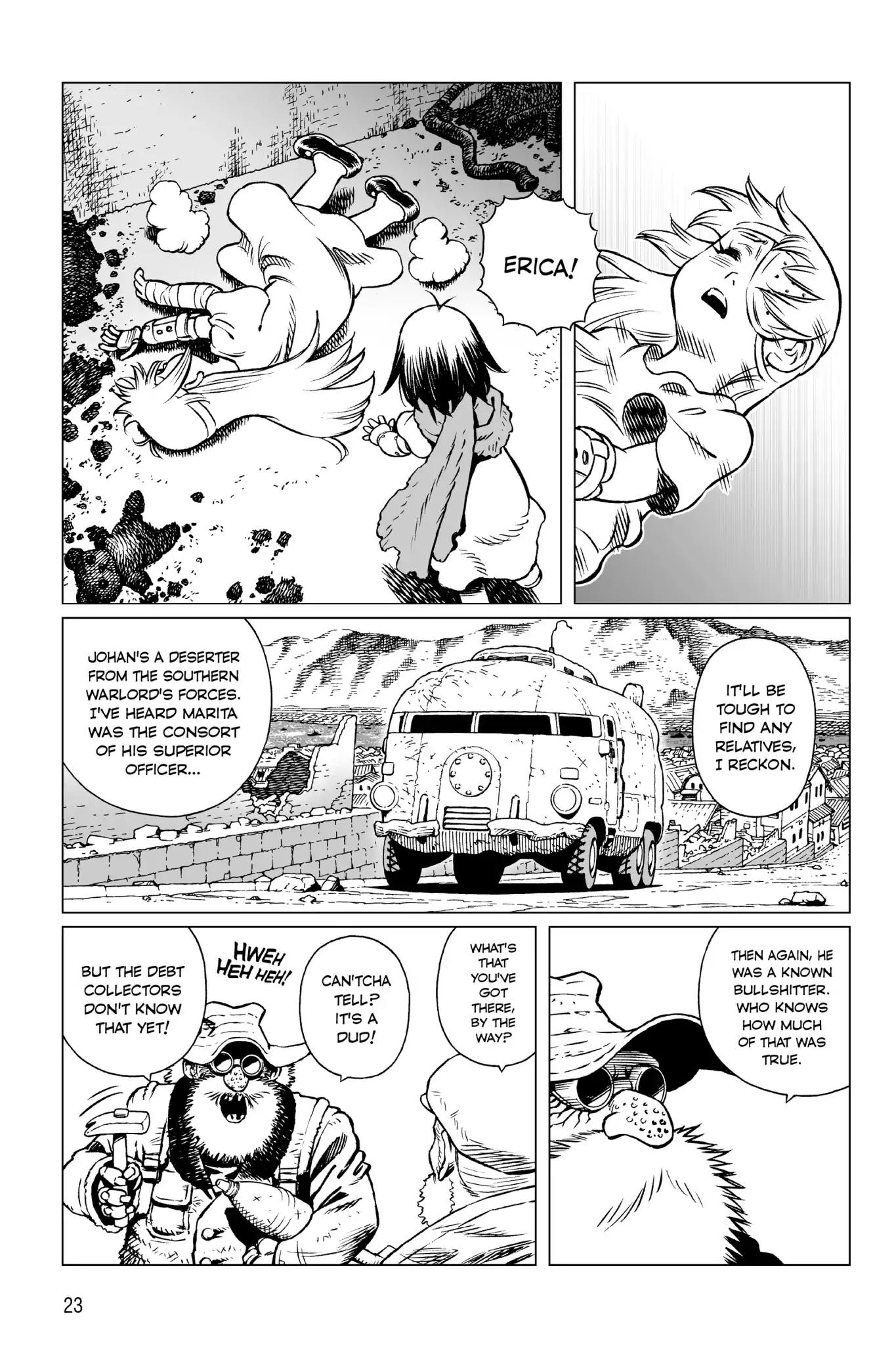 Gunnm Mars Chronicle Chapter 12 page 22 - Chapter 12: Vol.3 Log 012: My House