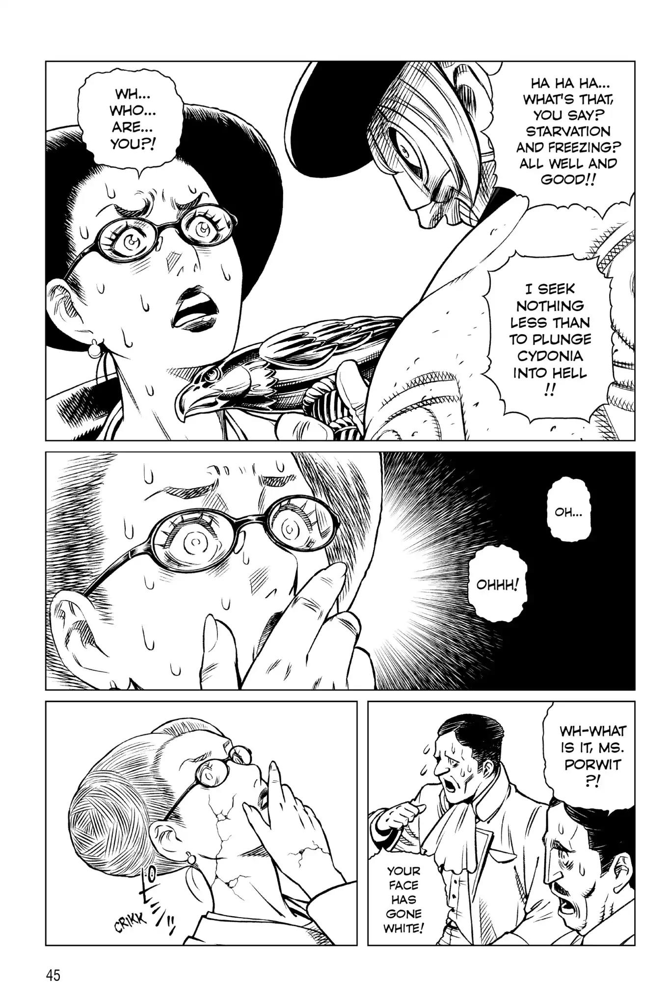 Gunnm Mars Chronicle Chapter 13 page 10 - Chapter 13: Vol.3 Log 013: The Masked Man