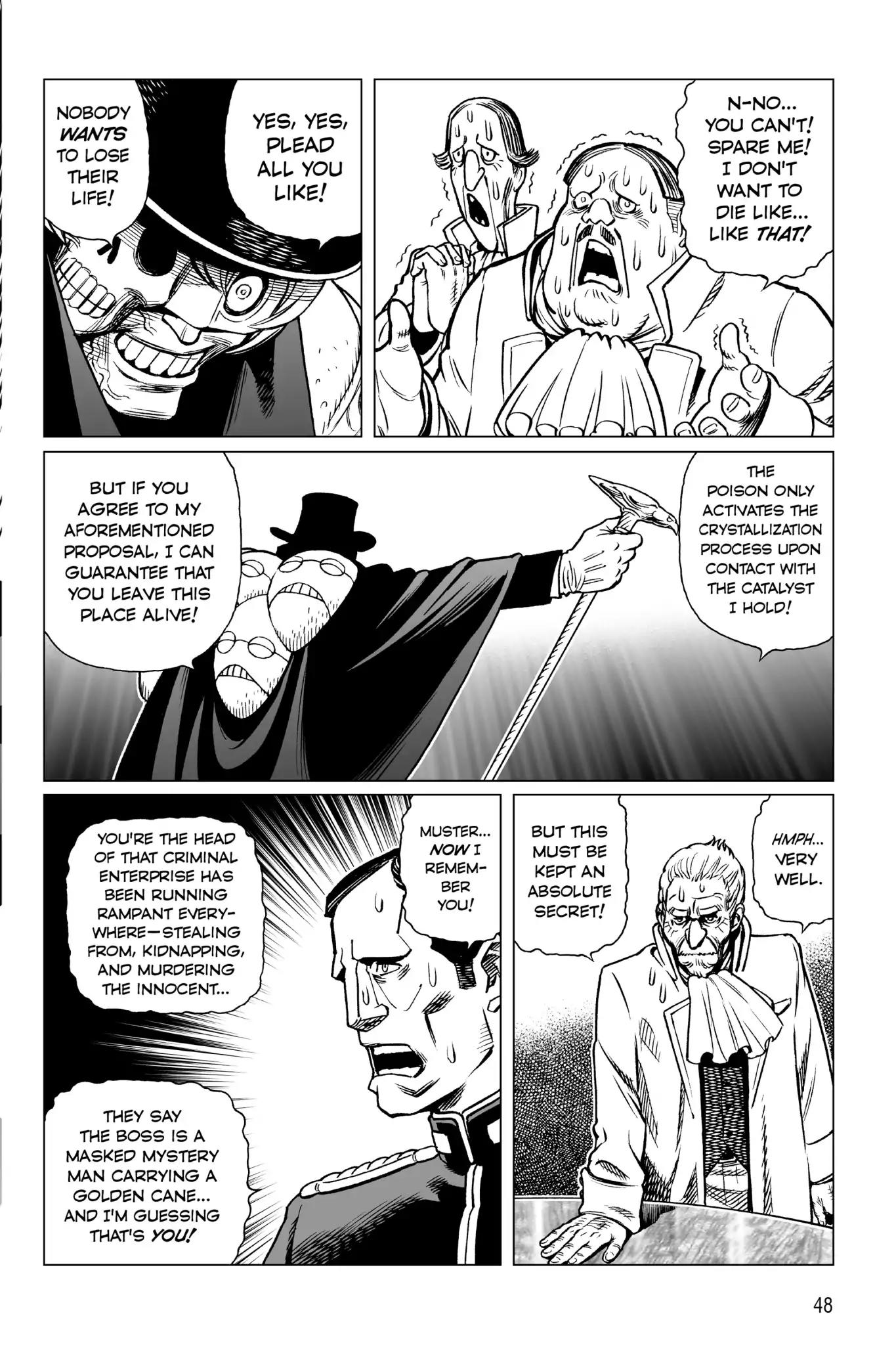 Gunnm Mars Chronicle Chapter 13 page 13 - Chapter 13: Vol.3 Log 013: The Masked Man