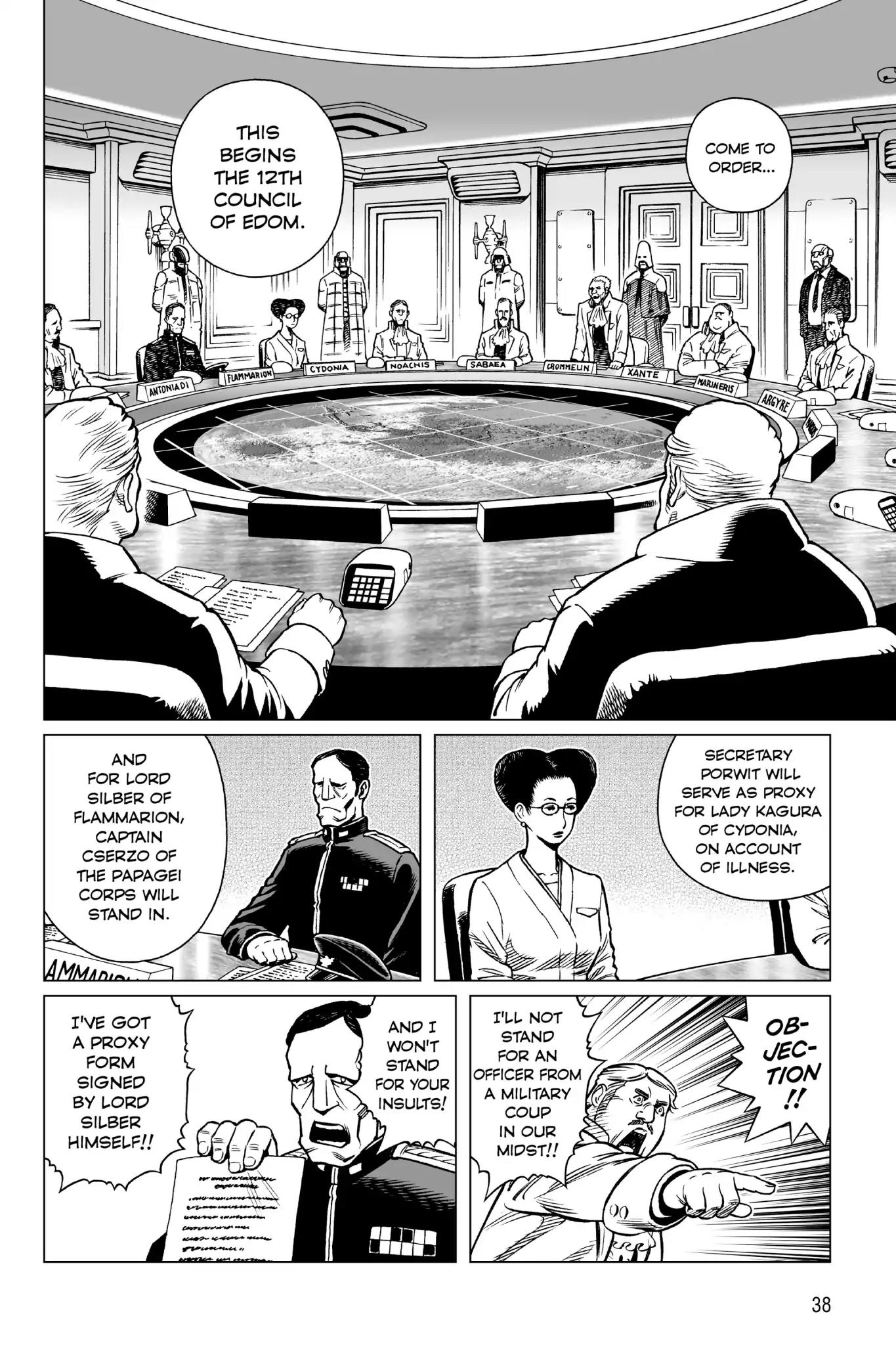 Gunnm Mars Chronicle Chapter 13 page 3 - Chapter 13: Vol.3 Log 013: The Masked Man