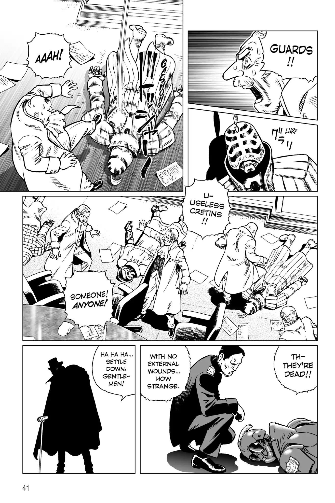 Gunnm Mars Chronicle Chapter 13 page 6 - Chapter 13: Vol.3 Log 013: The Masked Man