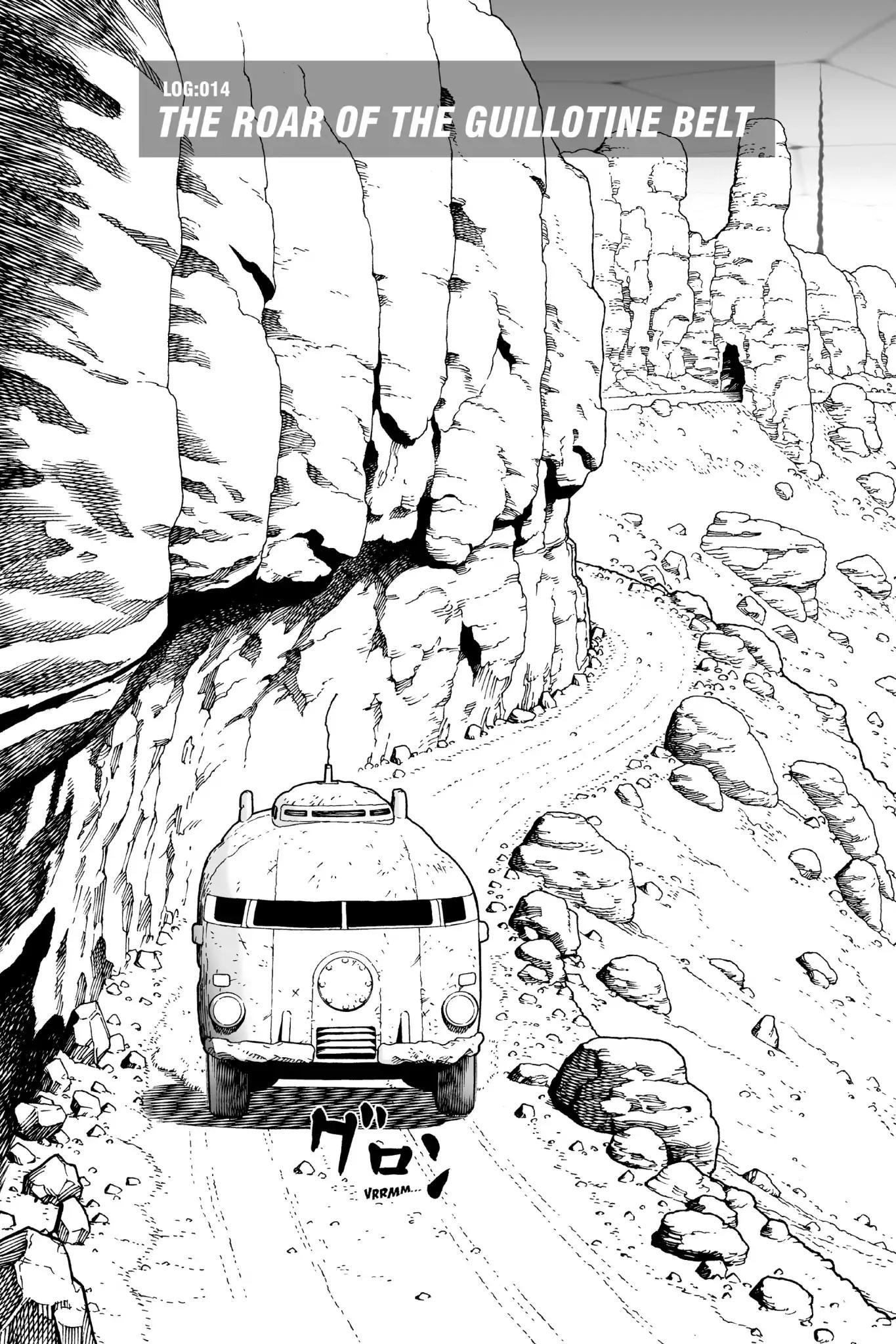 Gunnm Mars Chronicle Chapter 14 page 1 - Chapter 14: Vol.3 Log 014: The Roar of the Guillotine Belt