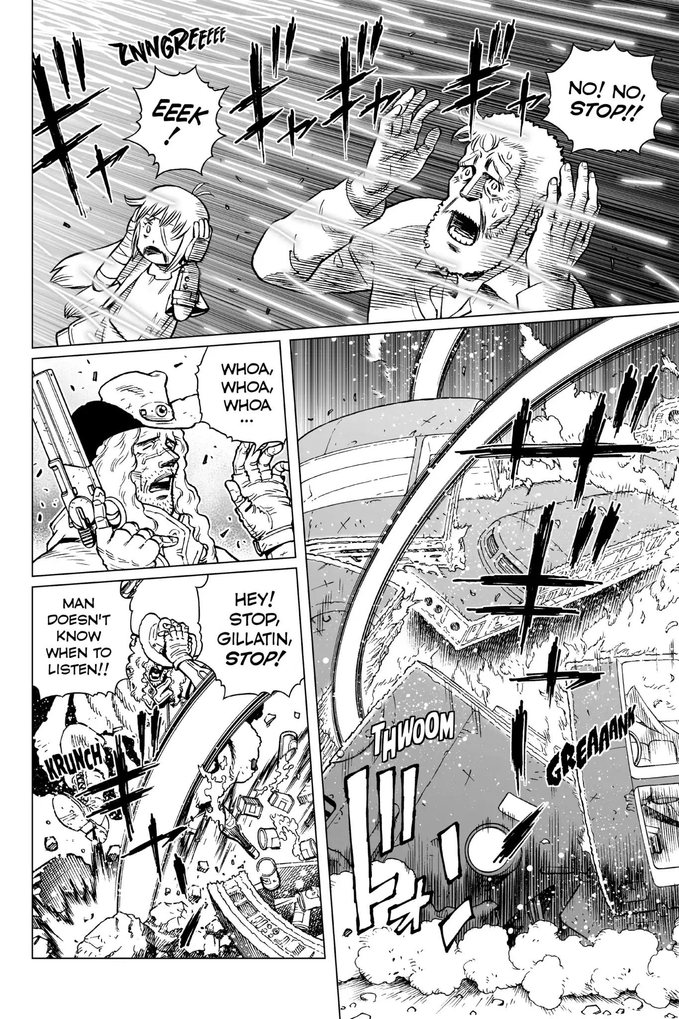 Gunnm Mars Chronicle Chapter 14 page 10 - Chapter 14: Vol.3 Log 014: The Roar of the Guillotine Belt