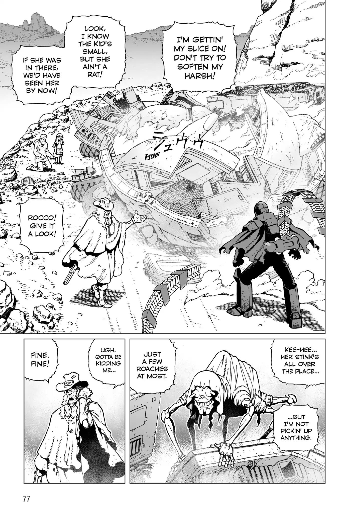 Gunnm Mars Chronicle Chapter 14 page 11 - Chapter 14: Vol.3 Log 014: The Roar of the Guillotine Belt