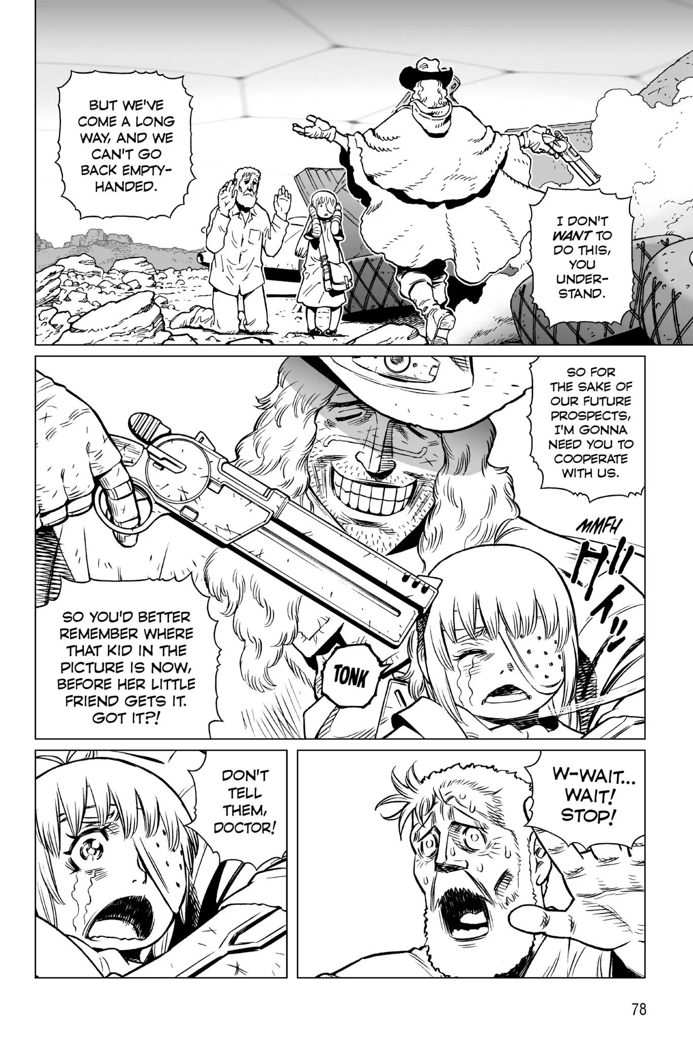 Gunnm Mars Chronicle Chapter 14 page 12 - Chapter 14: Vol.3 Log 014: The Roar of the Guillotine Belt