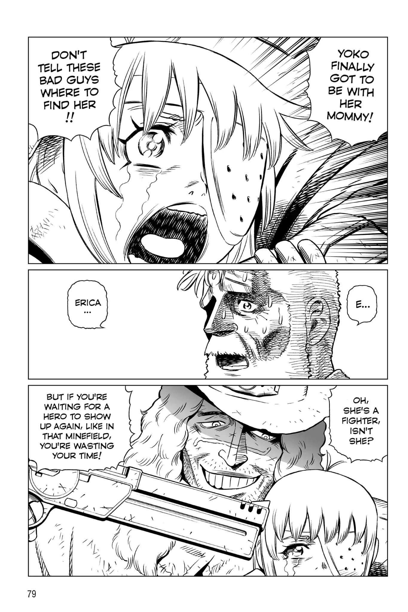 Gunnm Mars Chronicle Chapter 14 page 13 - Chapter 14: Vol.3 Log 014: The Roar of the Guillotine Belt