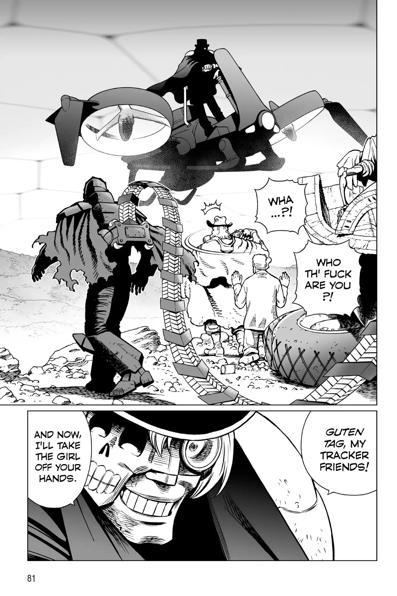 Gunnm Mars Chronicle Chapter 14 page 15 - Chapter 14: Vol.3 Log 014: The Roar of the Guillotine Belt