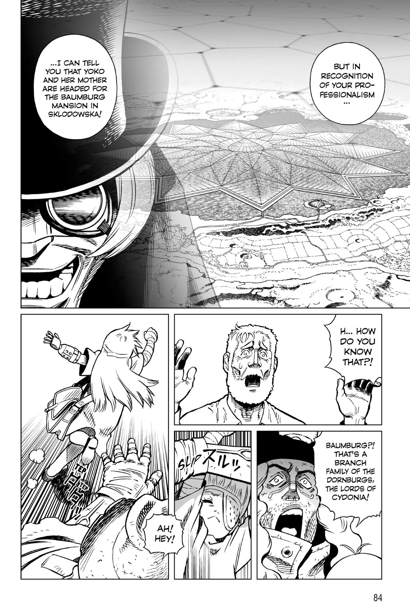 Gunnm Mars Chronicle Chapter 14 page 18 - Chapter 14: Vol.3 Log 014: The Roar of the Guillotine Belt