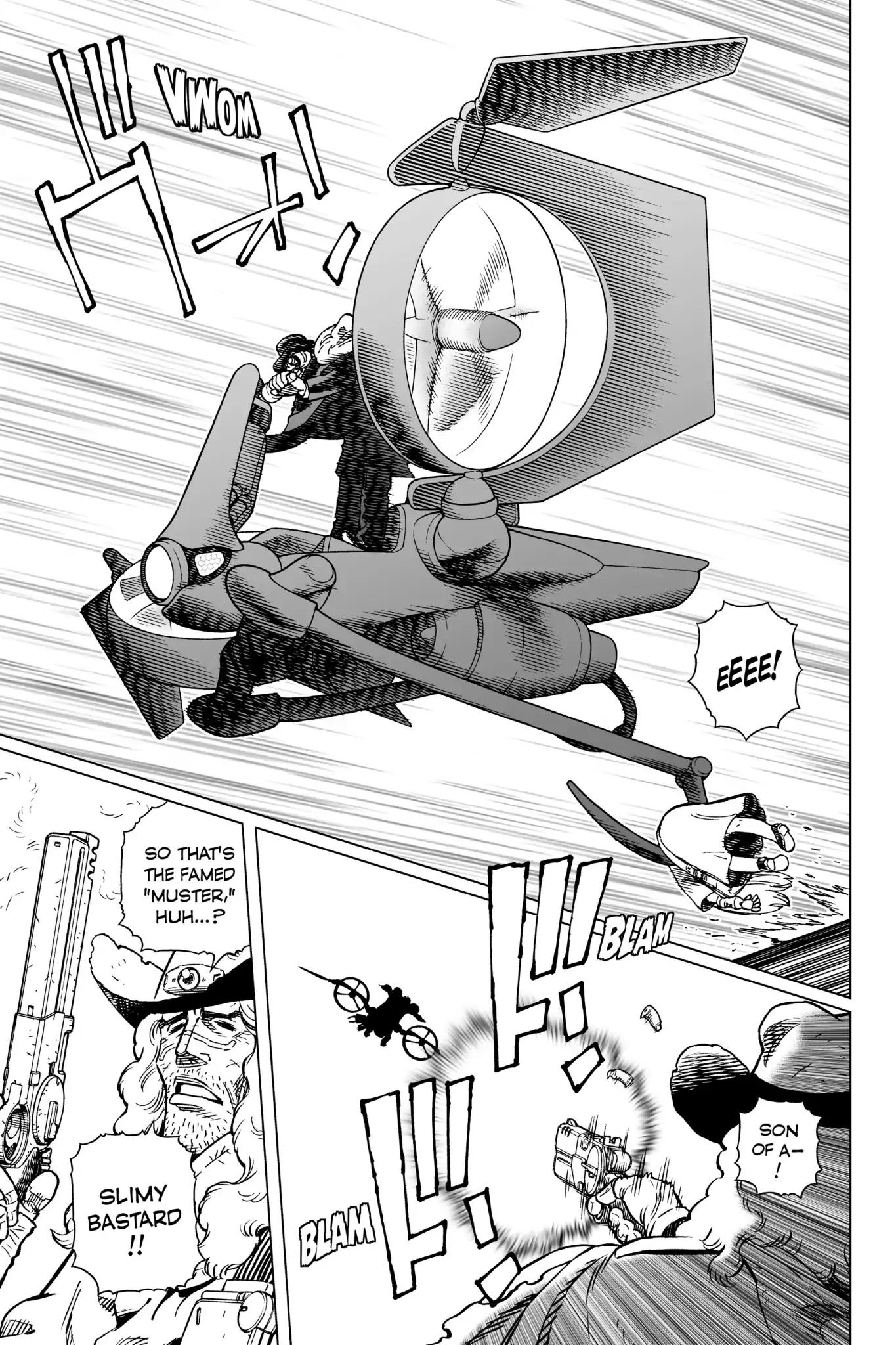 Gunnm Mars Chronicle Chapter 14 page 19 - Chapter 14: Vol.3 Log 014: The Roar of the Guillotine Belt