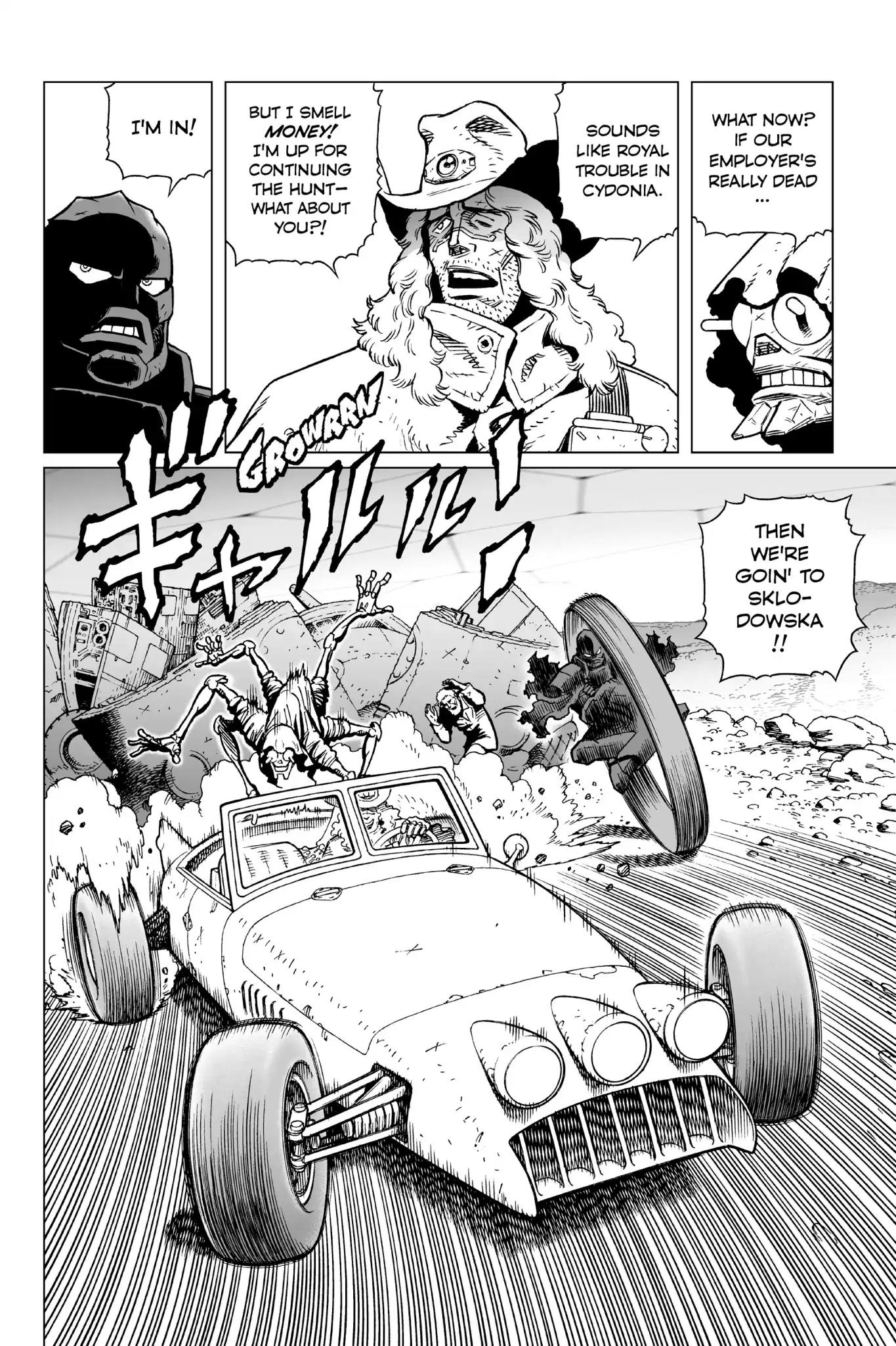 Gunnm Mars Chronicle Chapter 14 page 20 - Chapter 14: Vol.3 Log 014: The Roar of the Guillotine Belt