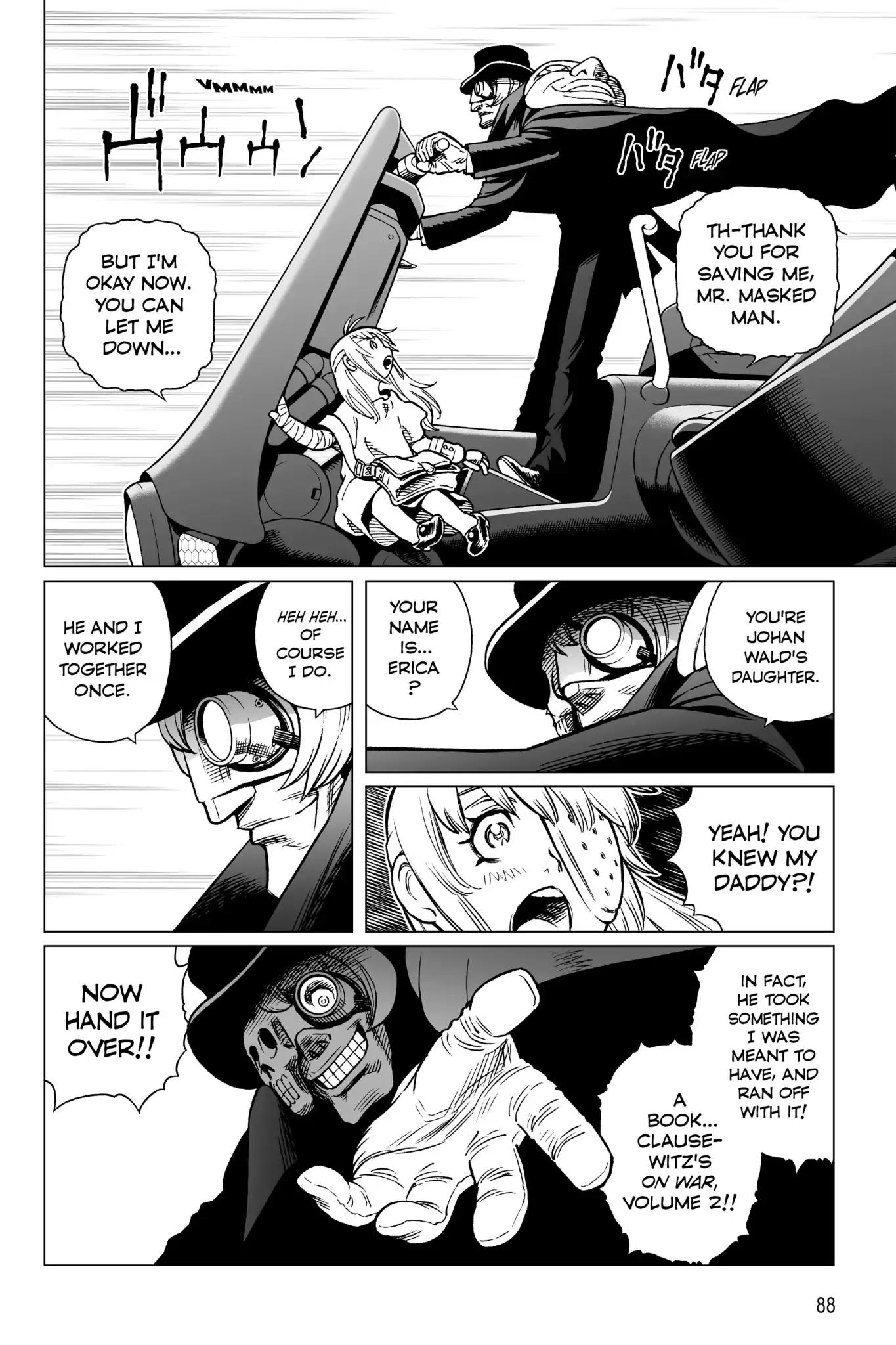Gunnm Mars Chronicle Chapter 14 page 22 - Chapter 14: Vol.3 Log 014: The Roar of the Guillotine Belt