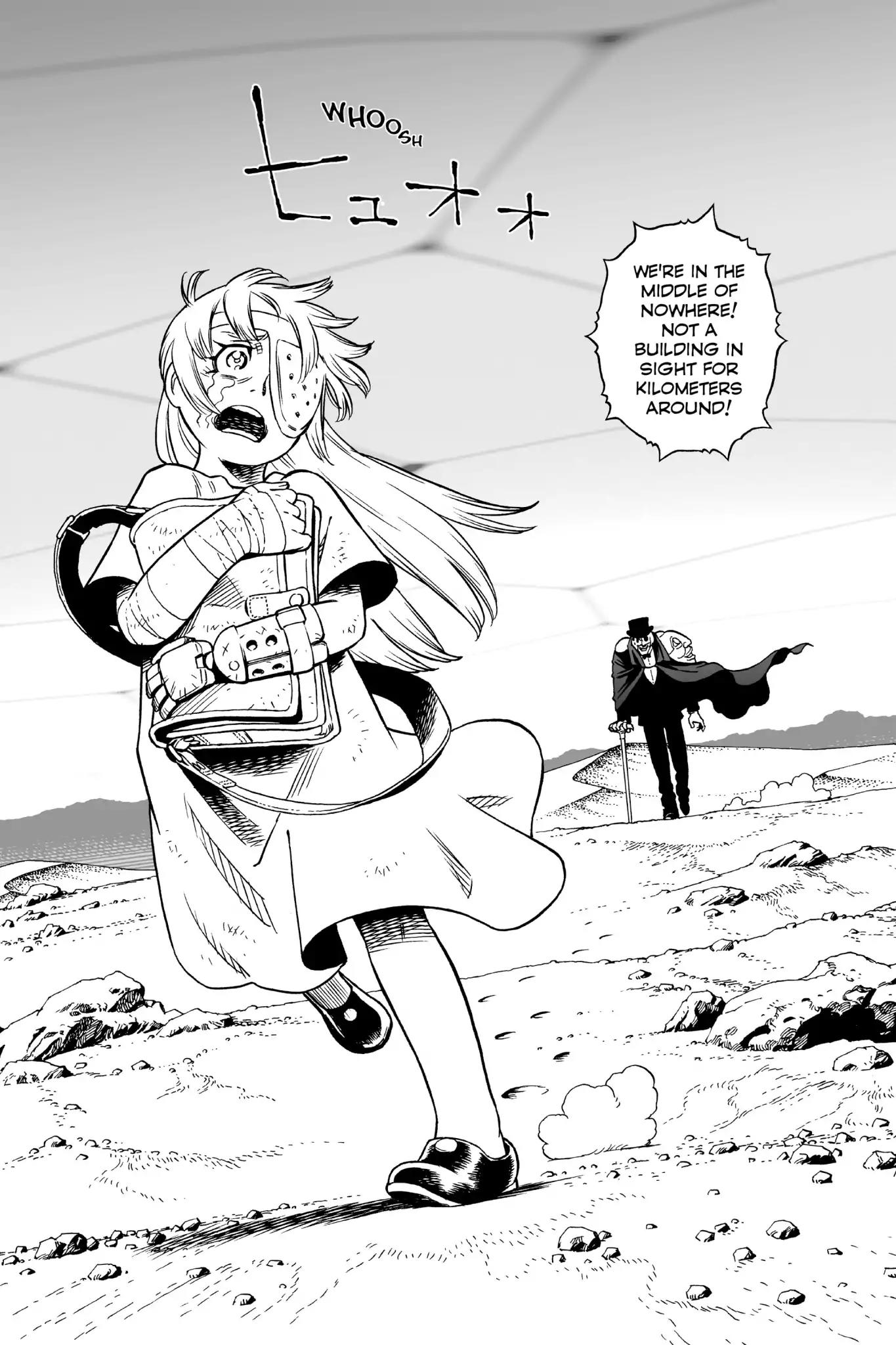 Gunnm Mars Chronicle Chapter 14 page 25 - Chapter 14: Vol.3 Log 014: The Roar of the Guillotine Belt