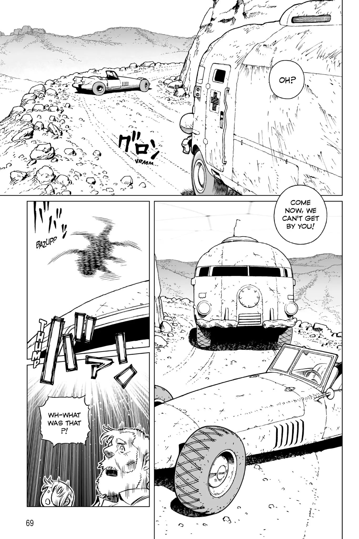 Gunnm Mars Chronicle Chapter 14 page 3 - Chapter 14: Vol.3 Log 014: The Roar of the Guillotine Belt