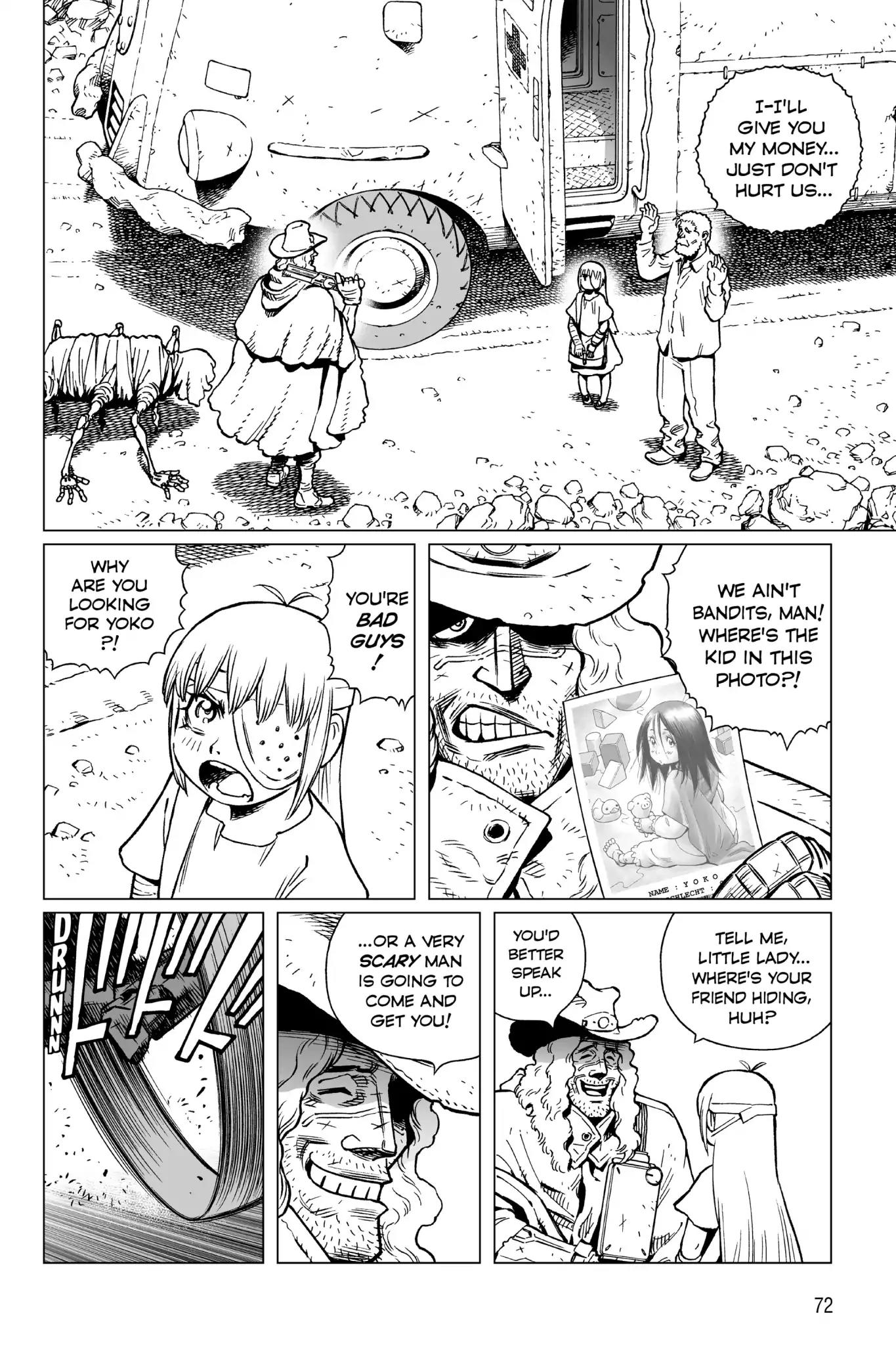 Gunnm Mars Chronicle Chapter 14 page 6 - Chapter 14: Vol.3 Log 014: The Roar of the Guillotine Belt